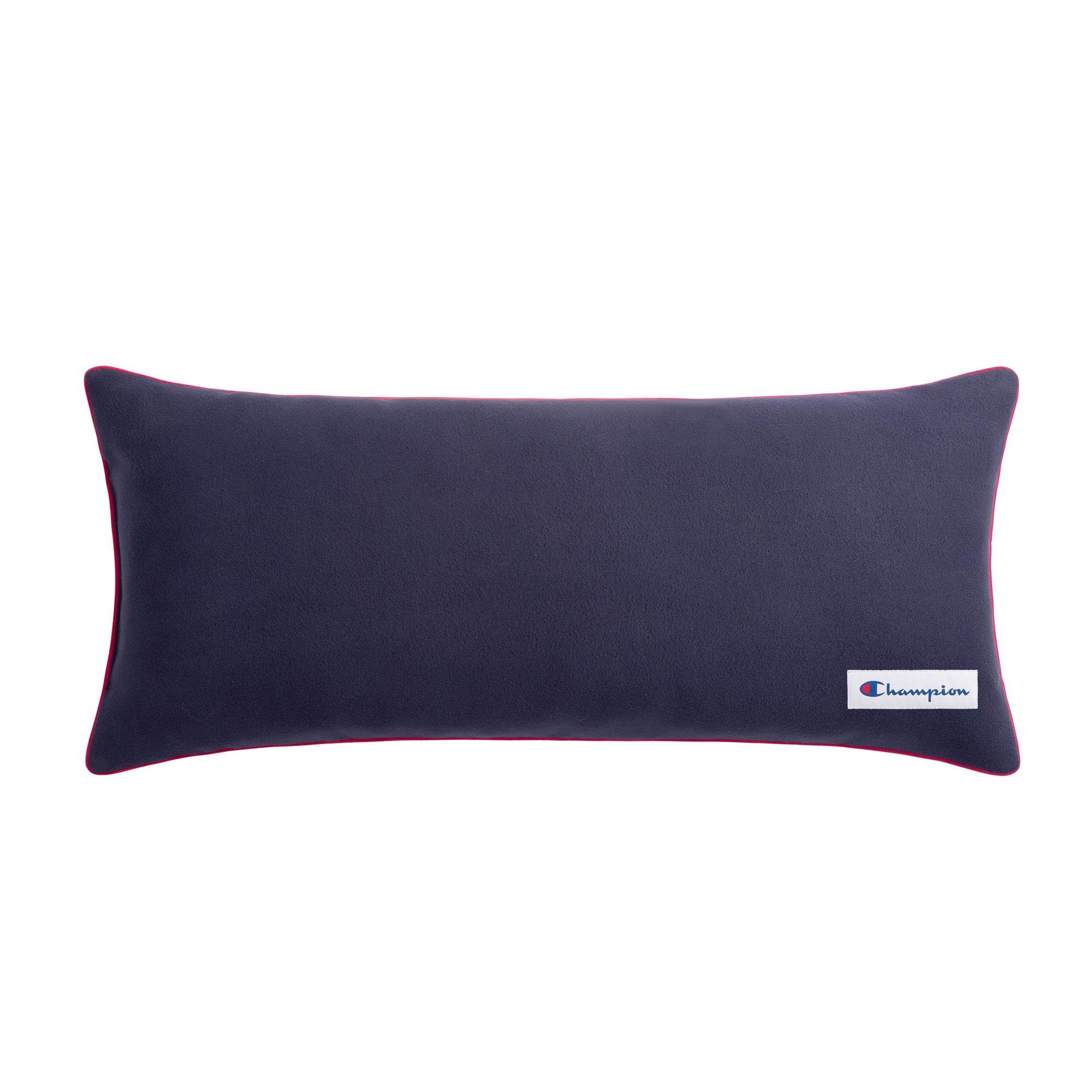 Champion Faux Wool Coussin Navy Blue 16x36