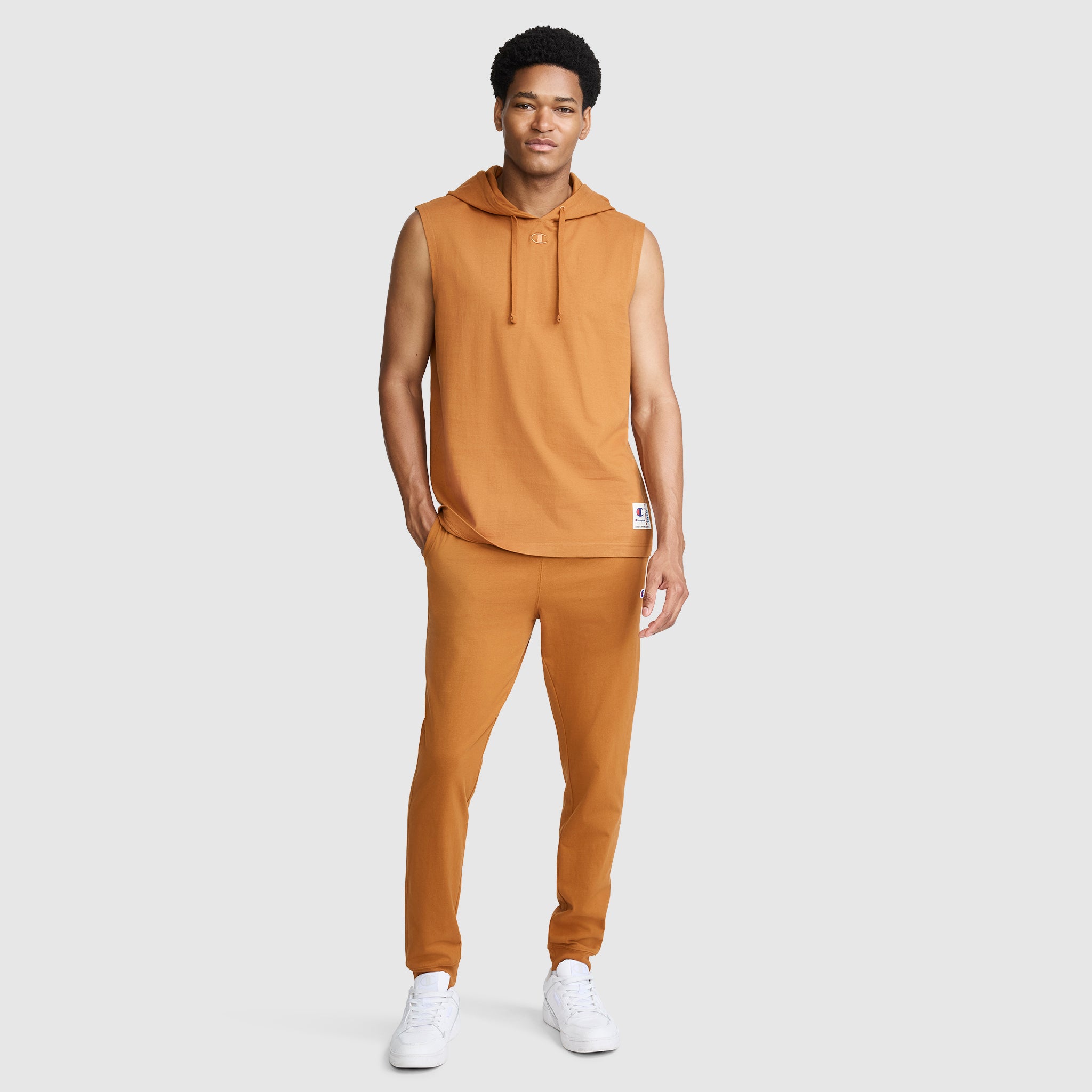 Champion Lightweight Lounge Joggers C Logo jogging orange Glazed Ginger