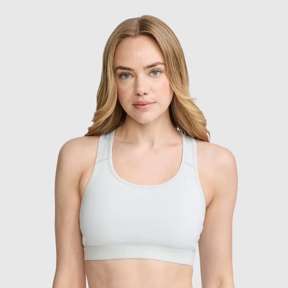 Champion Compression C Logo brassière Dawn Blue maintien modéré