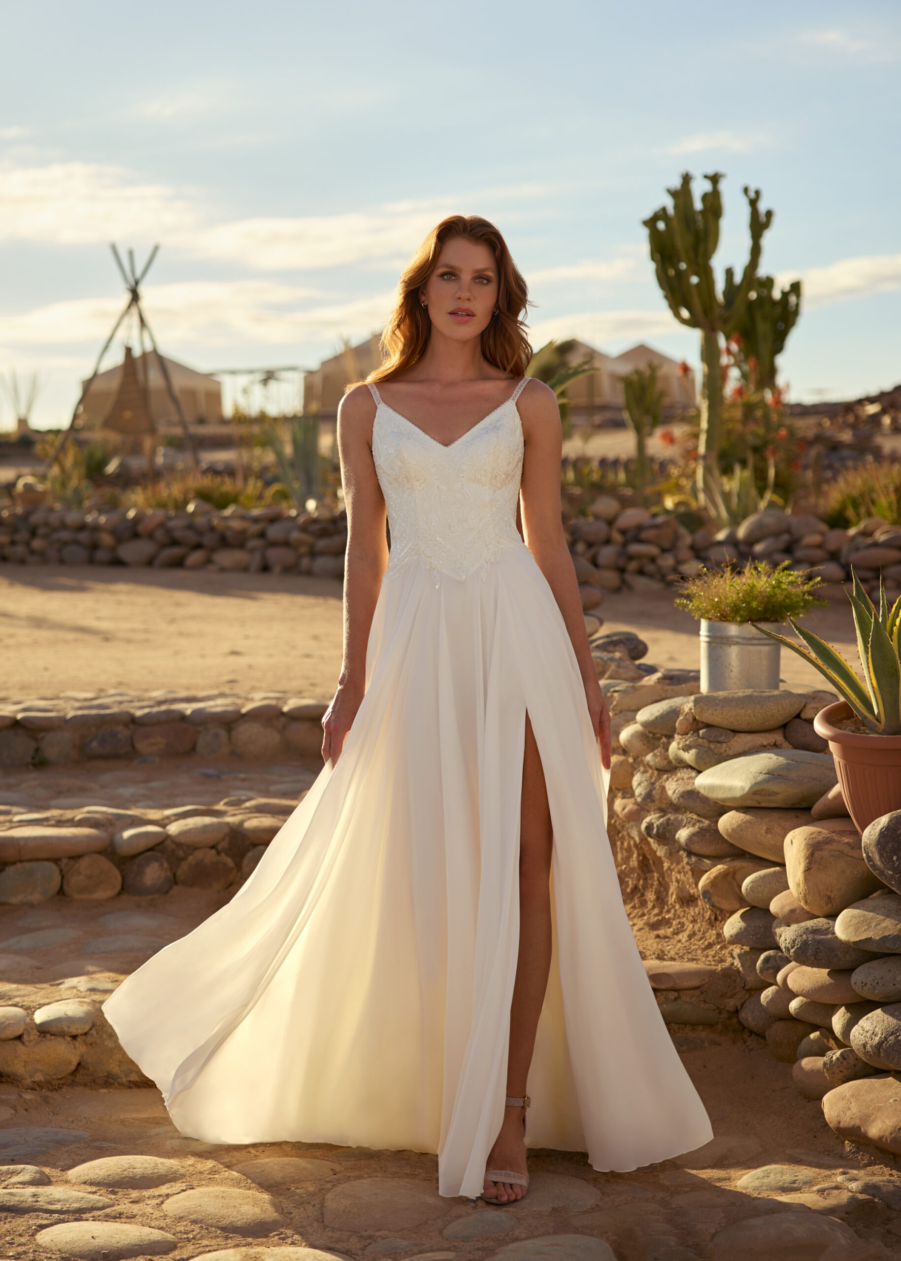 Hervé Paris Cherish Love Channa robe de mariée blanche
