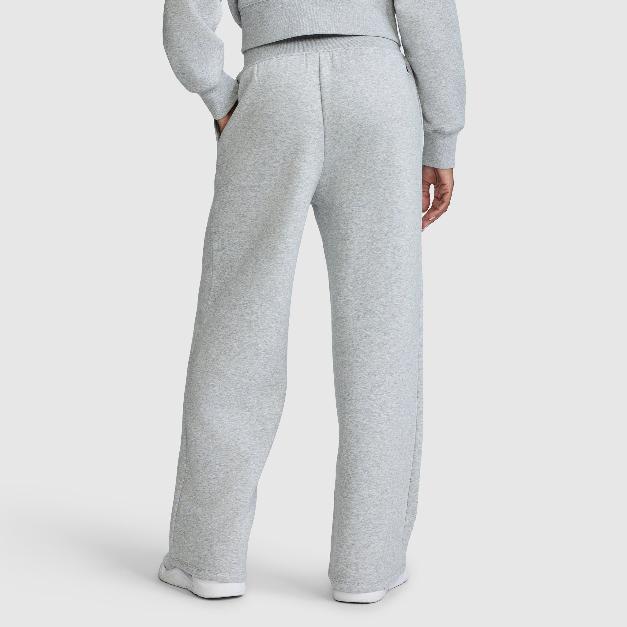 Champion Wide Leg Fleece jogging large gris Oxford Grey