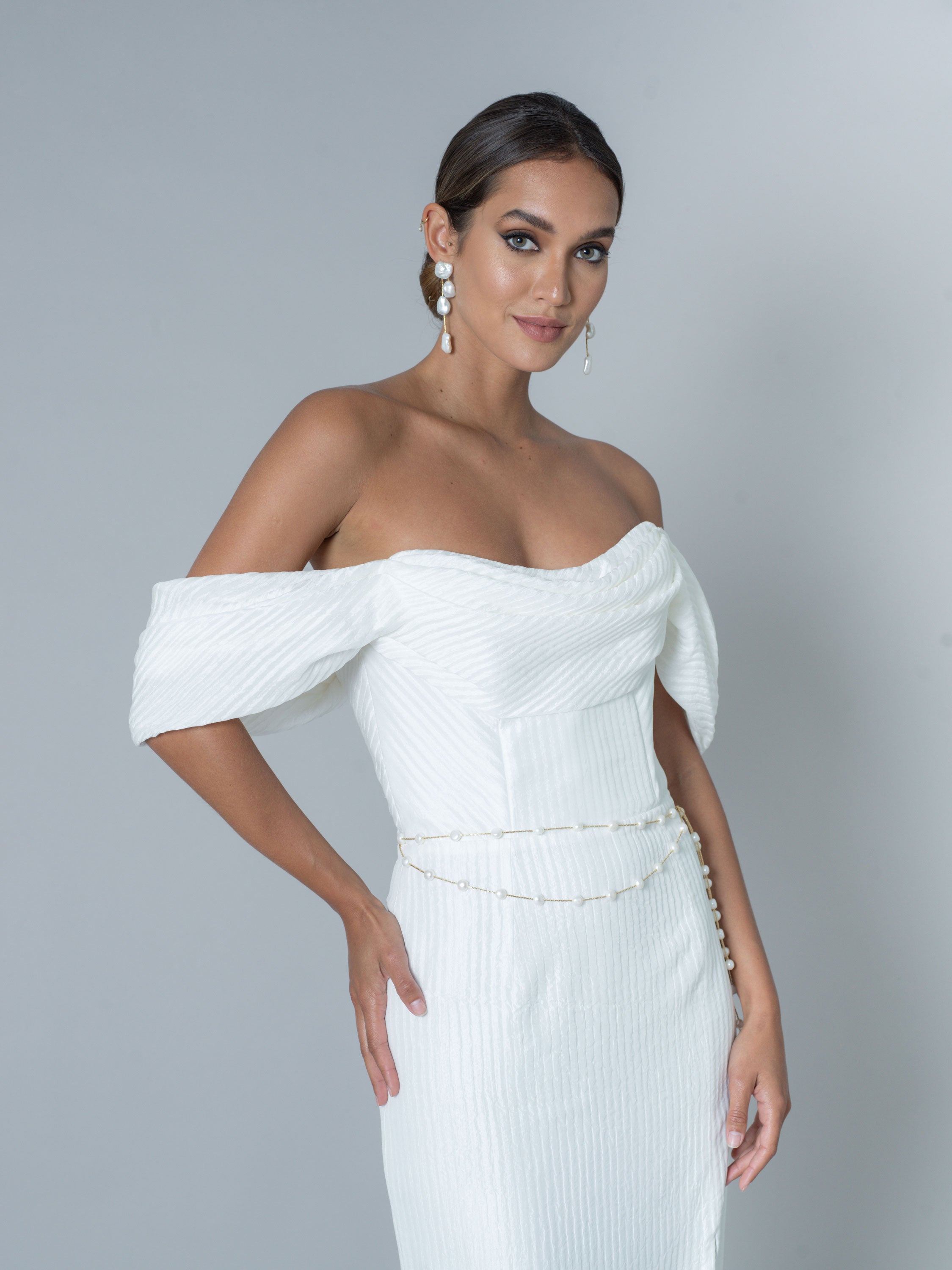 Rime Arodaky Bridal Bruni robe de mariée bustier froissé