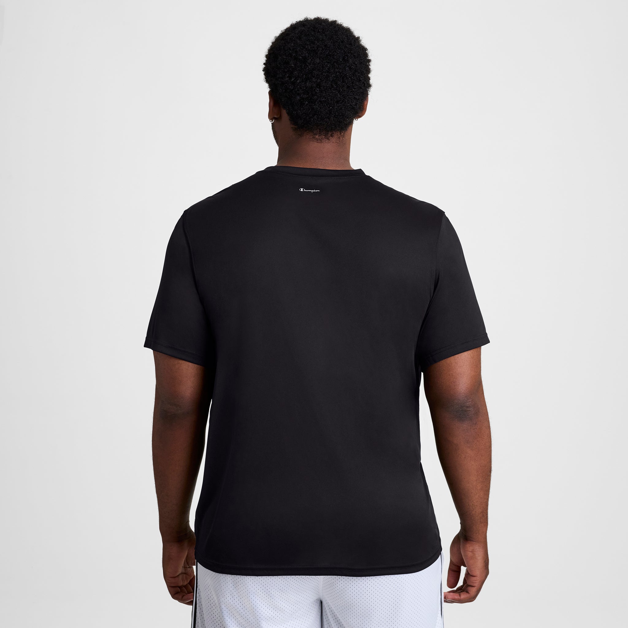 Champion Sport Reflective C Logo t-shirt noir Big & Tall