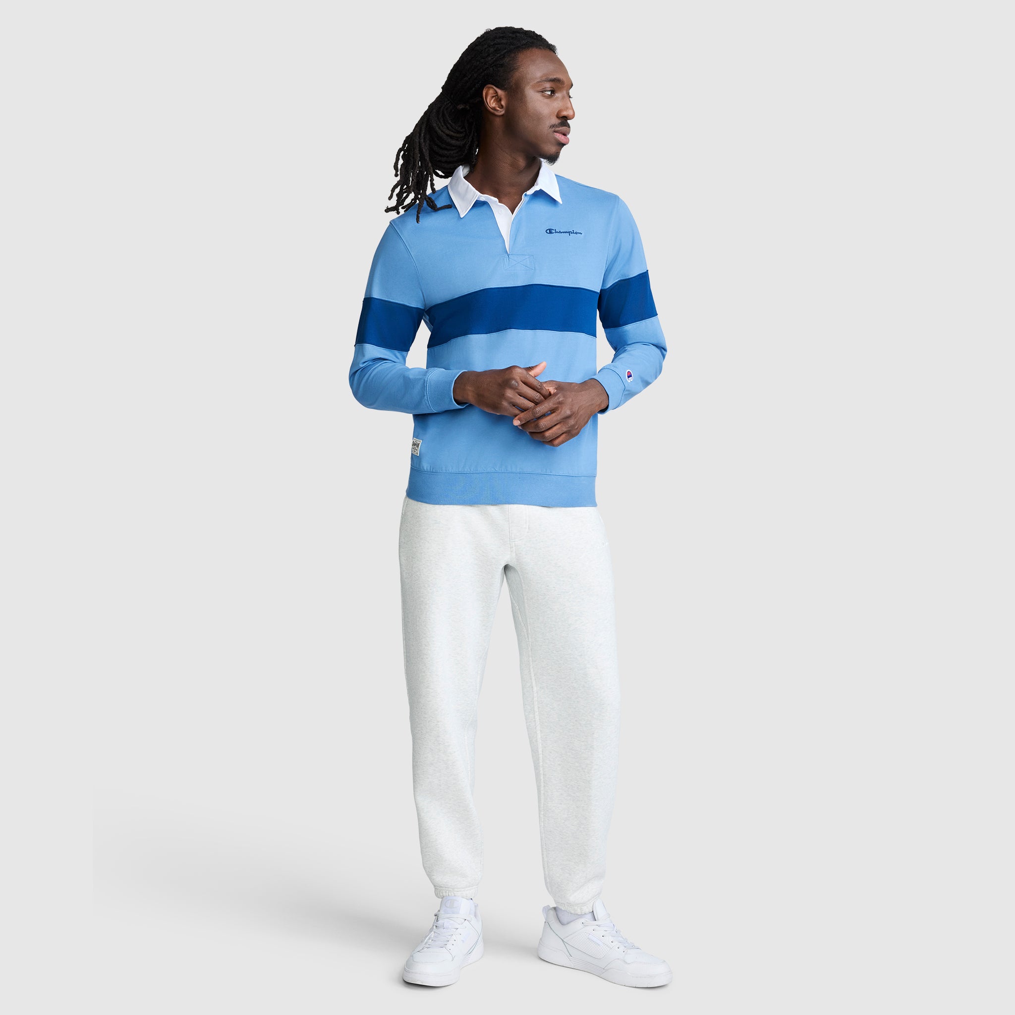 Champion Rugby Shirt coton rayé Riviera