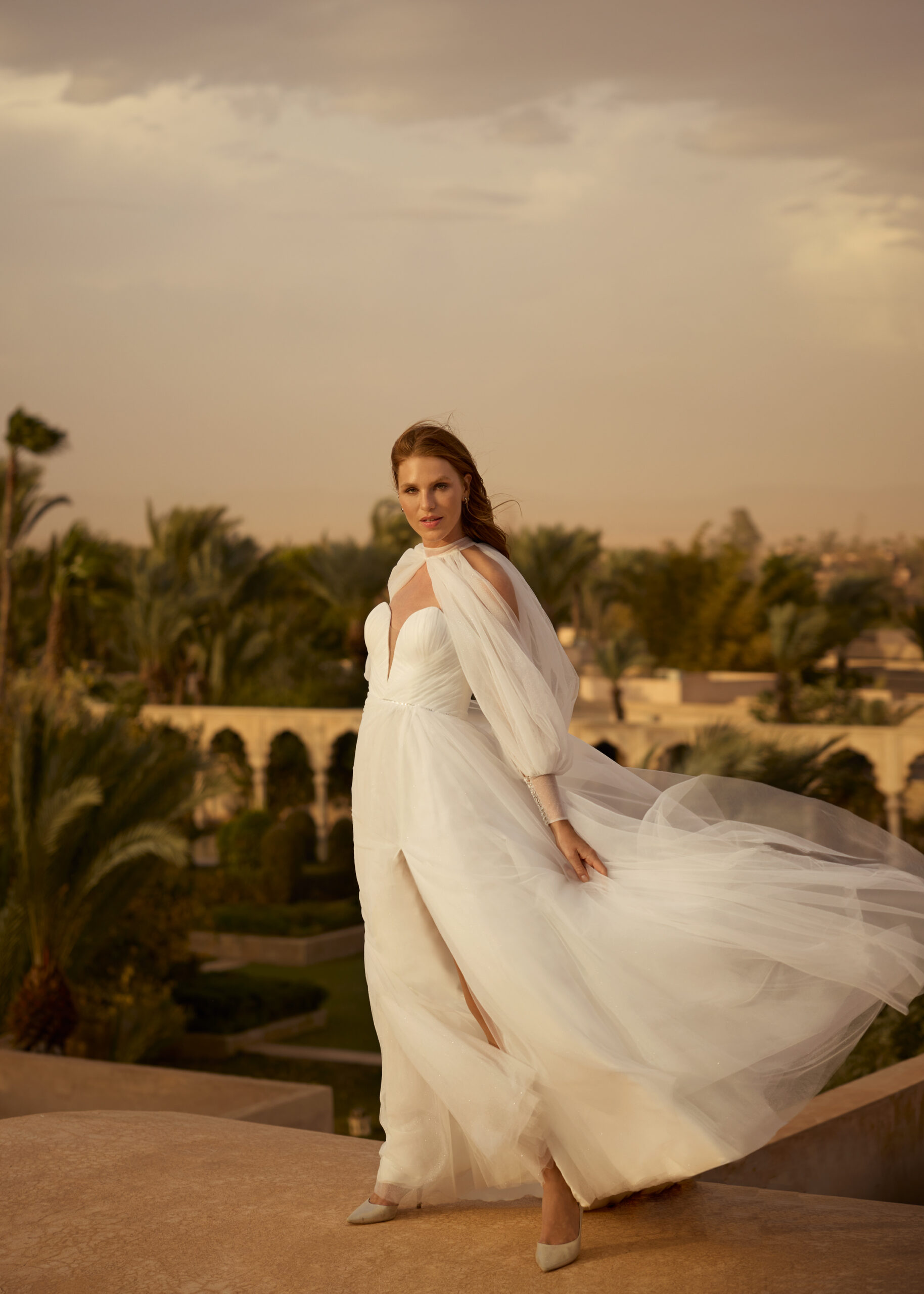 Hervé Paris Cherish Love Chrystal robe de mariée ivoire princesse