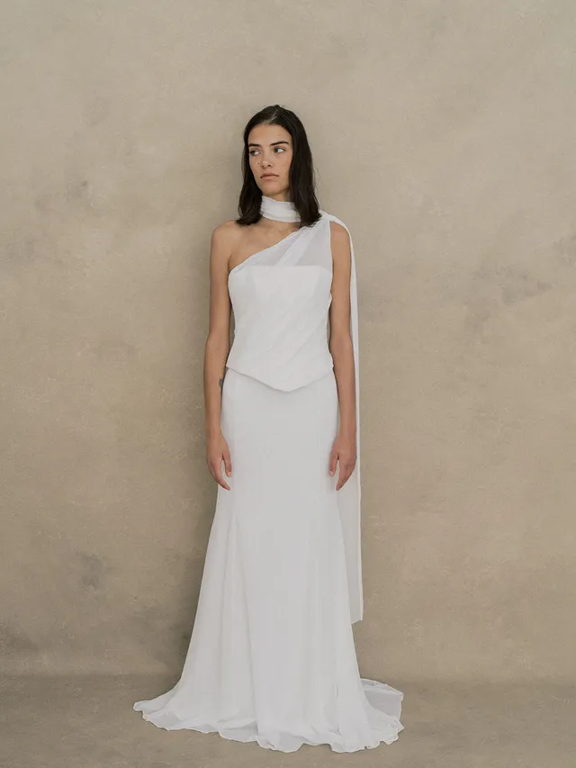 Rime Arodaky Evening Wave jupe crêpe taille 36