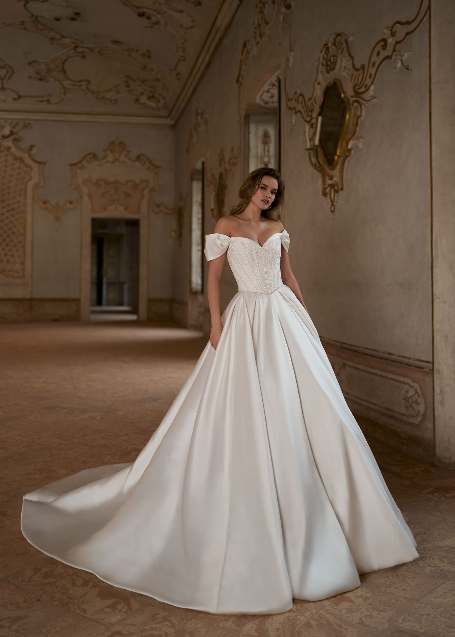 Hervé Paris Mix & Match Noriko jupe de mariée ivoire dentelle