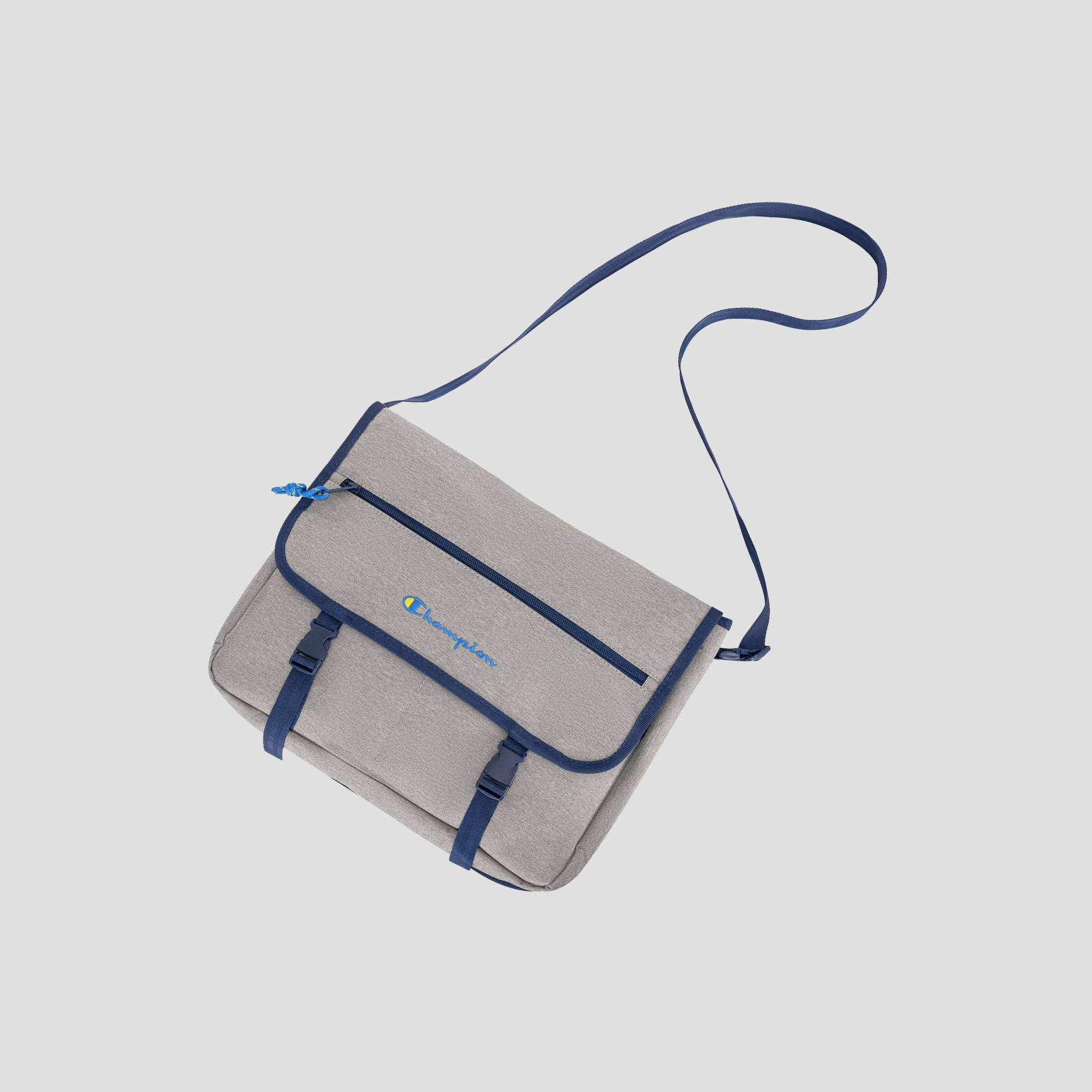 Champion Phase sac messager gris bleu housse ordinateur
