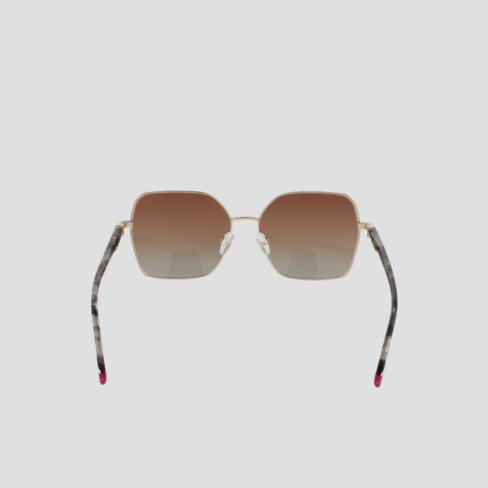 Champion Boho Square Lunettes Soleil Femme Or Clair Verres Polarisés