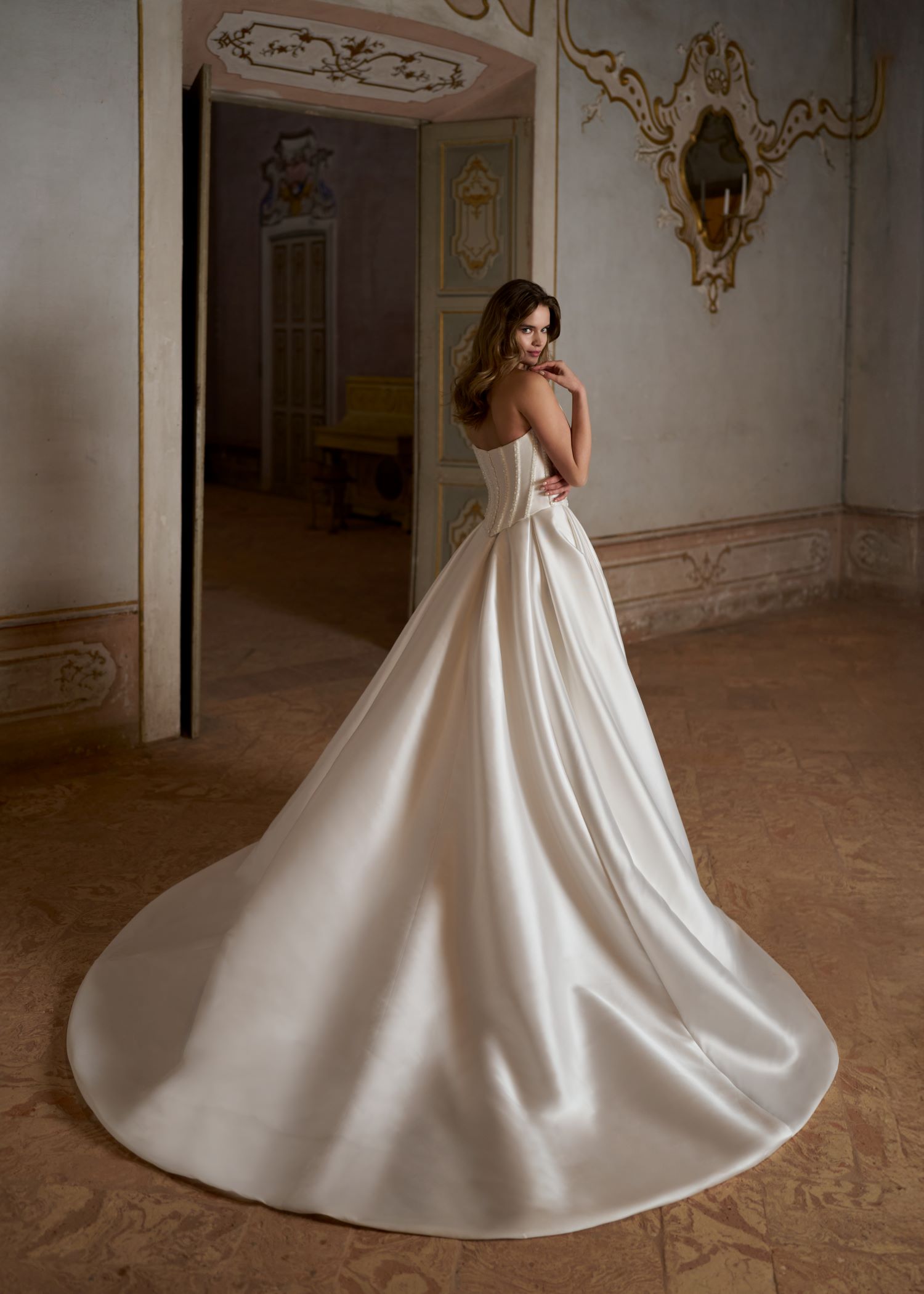 Hervé Paris Mix & Match Nino jupe de mariée ivoire tulle