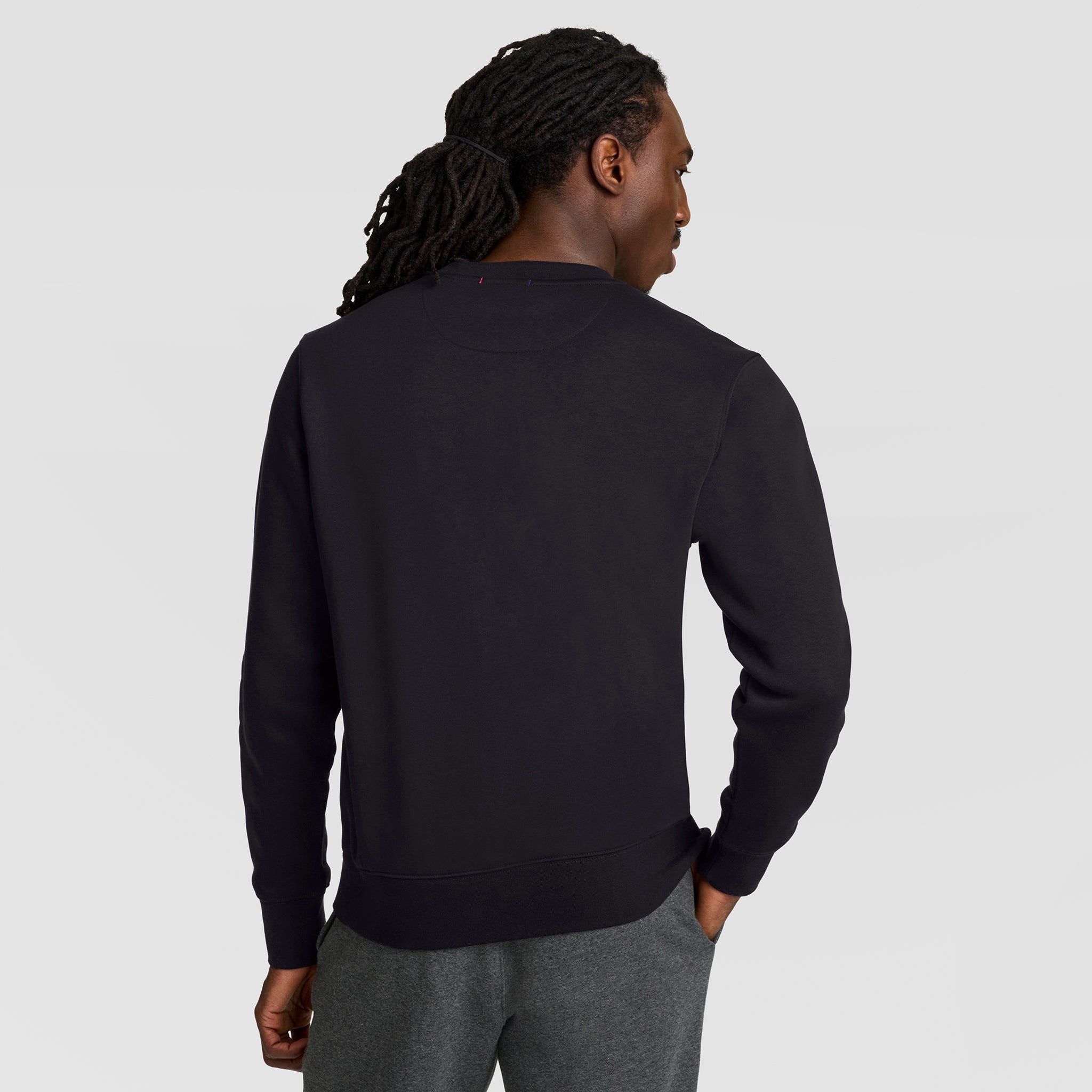 Champion Powerblend Crewneck sweat noir logo tonal