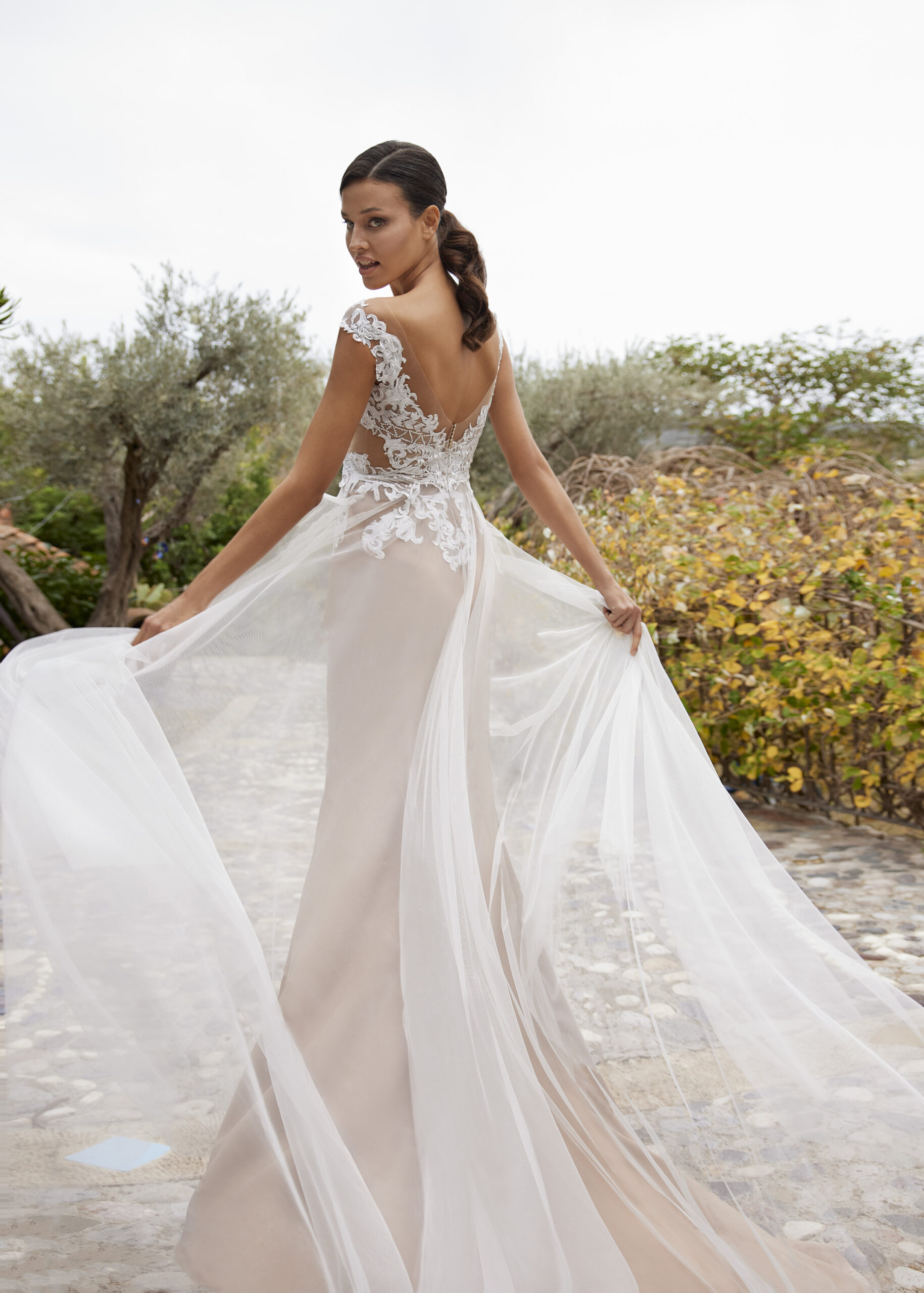 Hervé Paris My Freedom Amite robe de mariée ivoire tulle