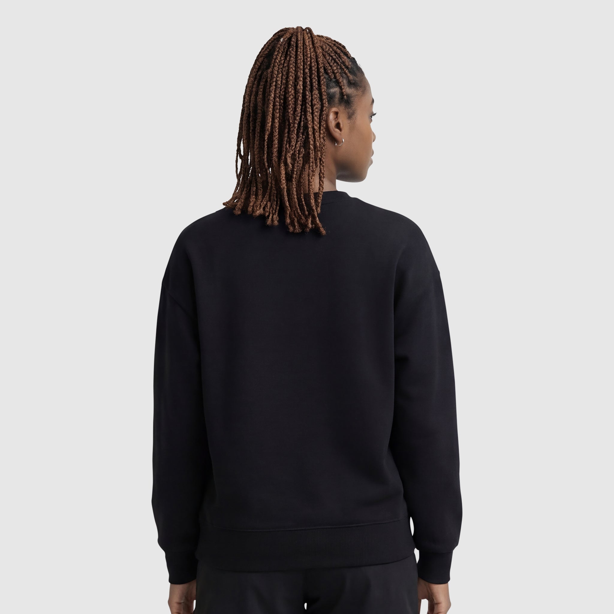 Champion Powerblend Crewneck Sweatshirt sweat femme noir