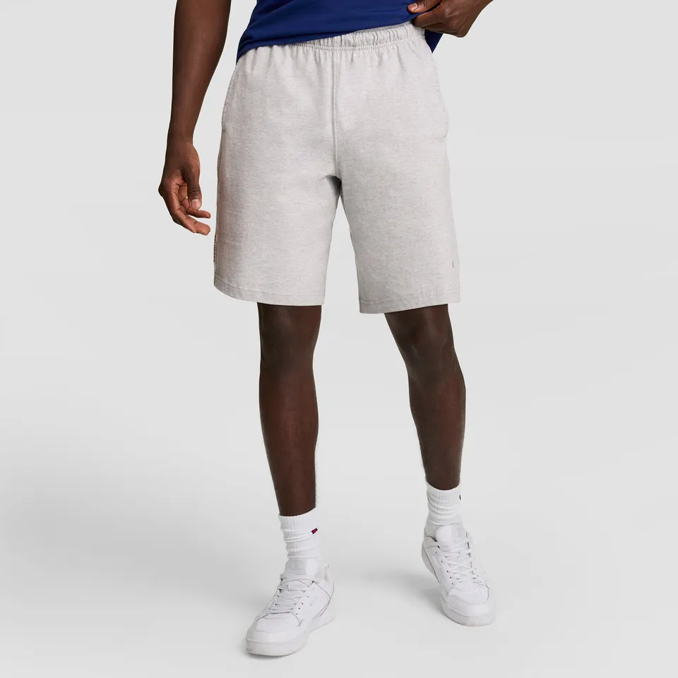 Champion 7" Jersey Short C Logo short gris chiné coton