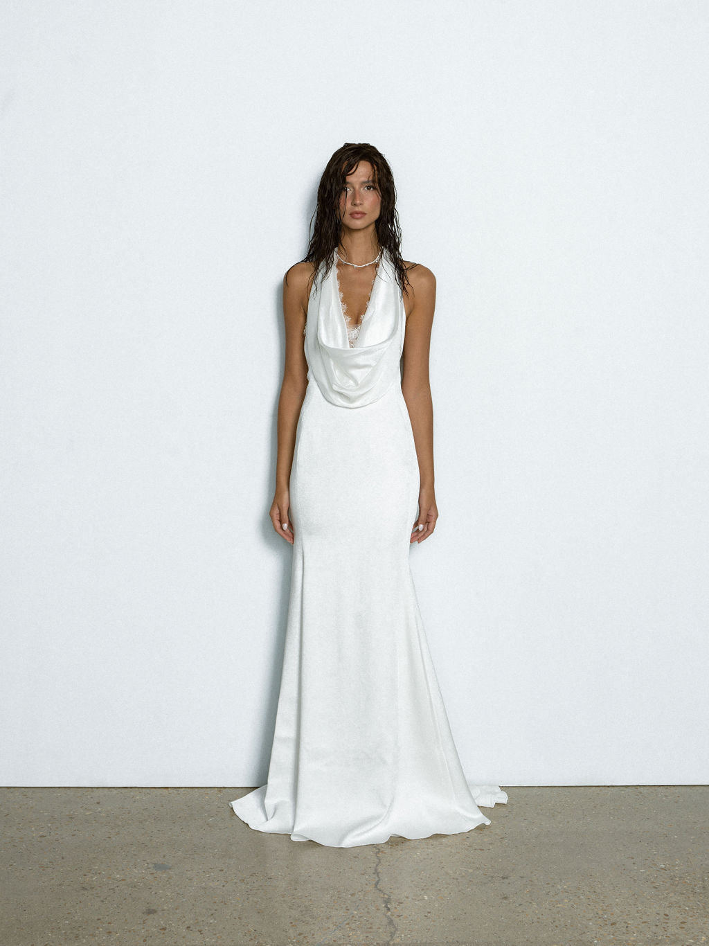 Rime Arodaky Bridal Meteore robe de mariée satin sirène