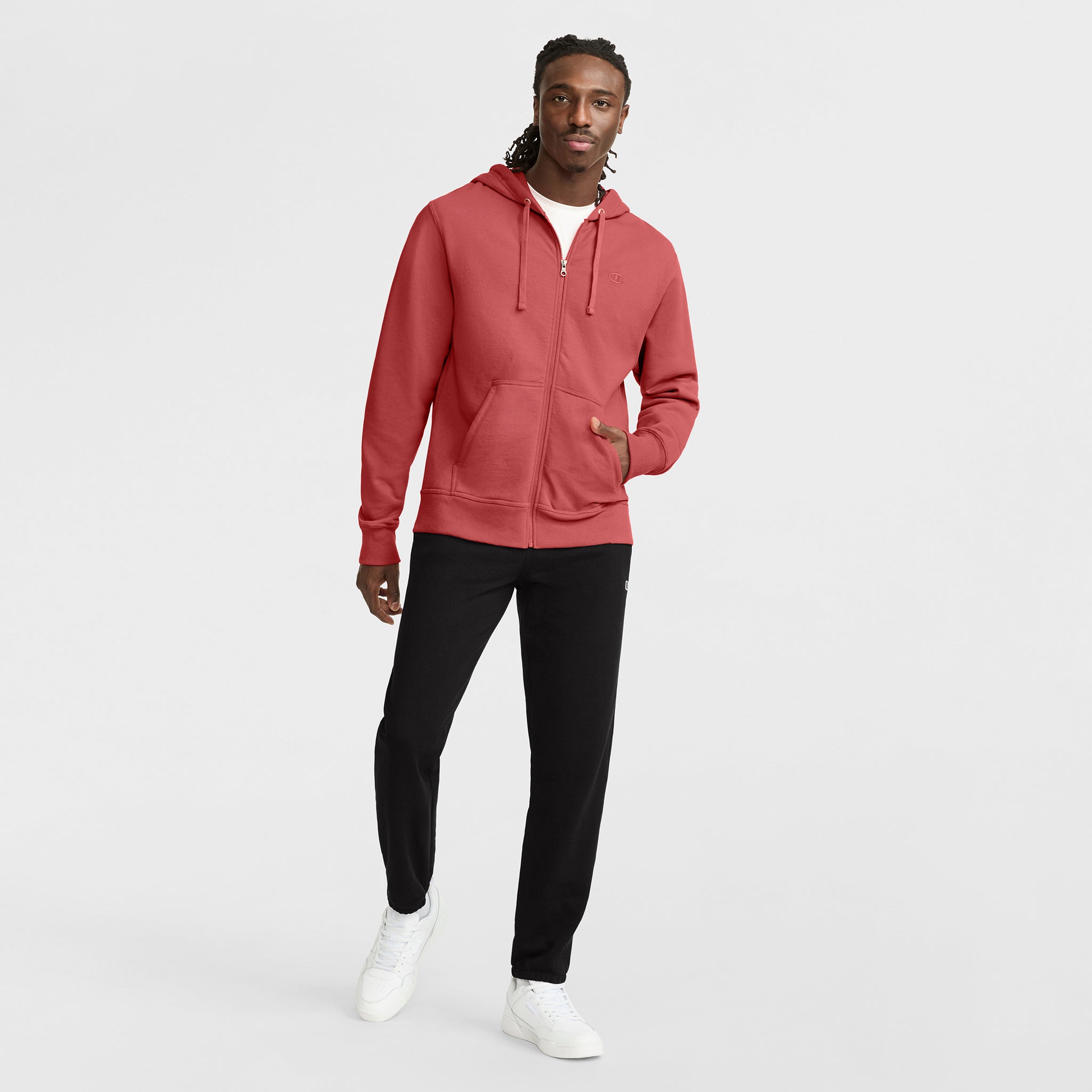 Champion Powerblend Cinched Bottom jogging noir XS molleton coton