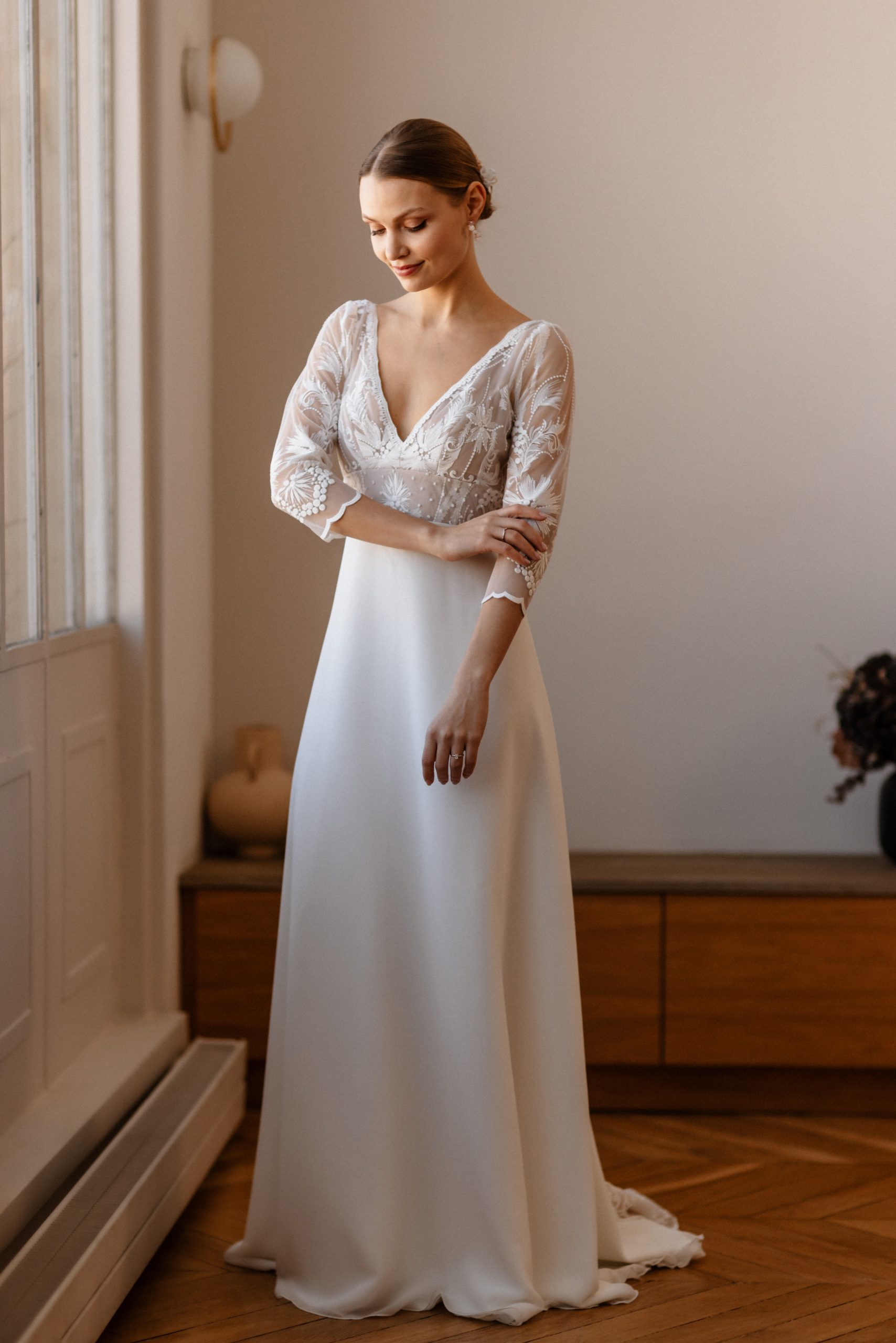 Le Jour de Notre Oui Robes de mariée ÉTÉ INDIEN robe fluide