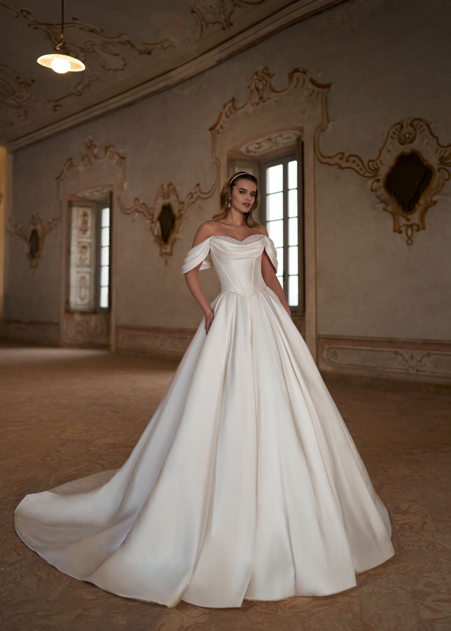 Hervé Paris Mix & Match Nirit Haut de Mariée Blanc