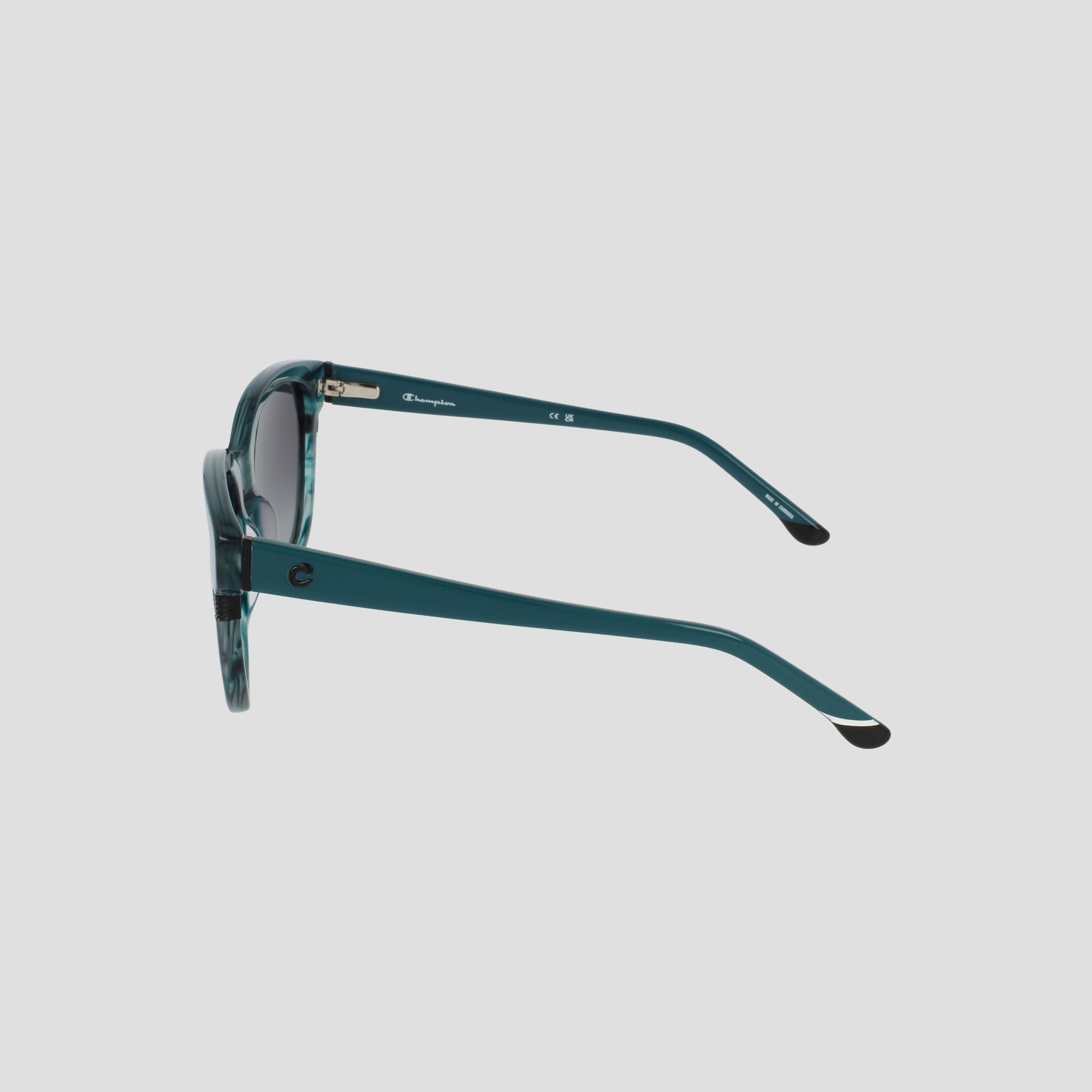 Champion Curvaceous Square lunettes soleil Teal Horn polarisé