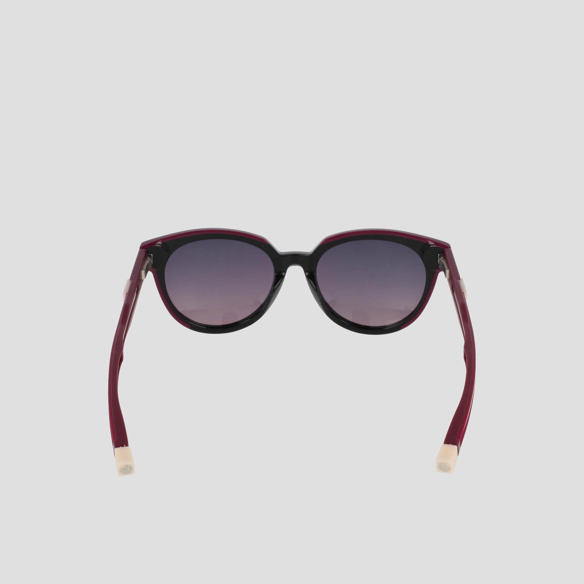 Champion Sunglasses Retainer Round lunettes noir magenta