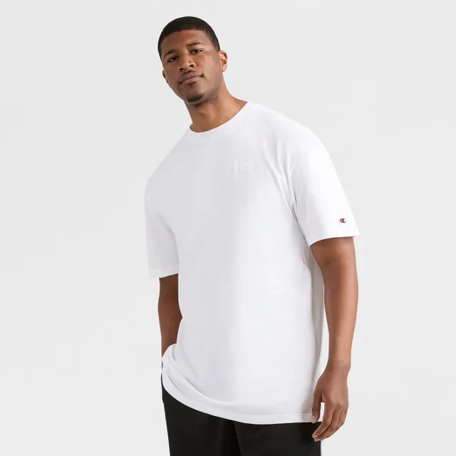 Champion Classic T-Shirt C Logo homme Bright White coton