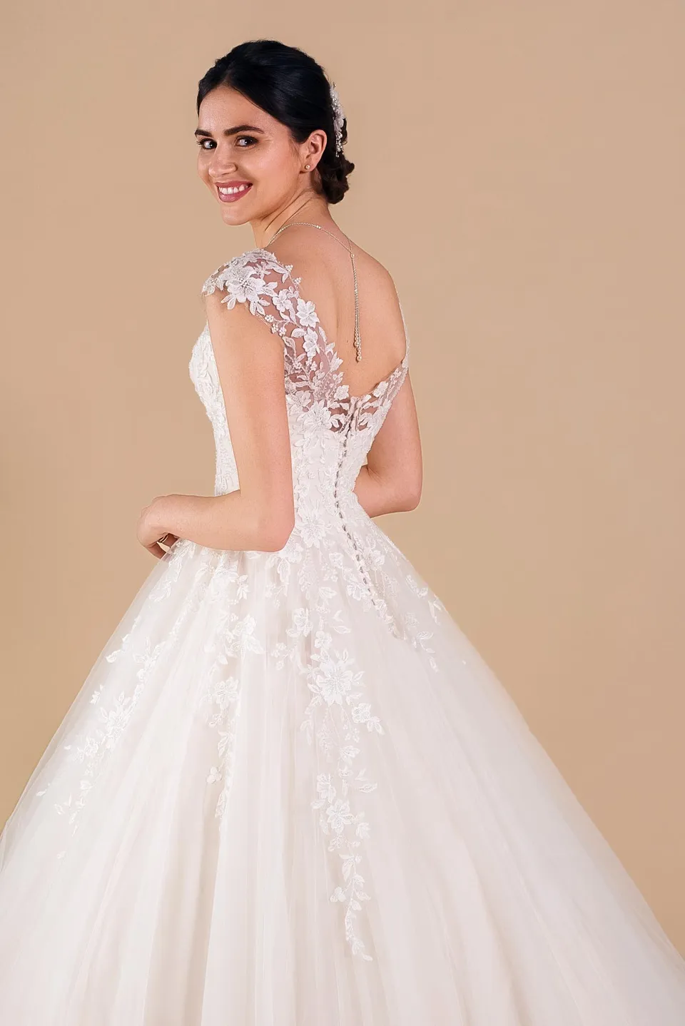 Le Jour de Notre Oui Intemporel robe de mariée blanche