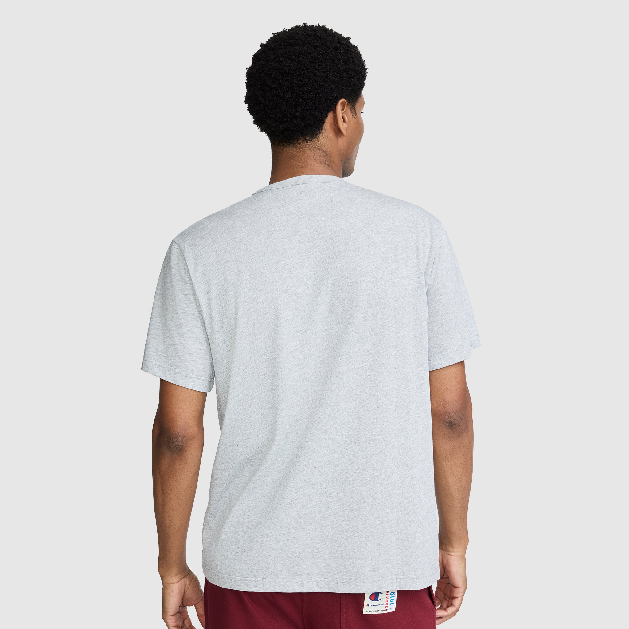 Champion NY First Squad t-shirt homme gris chiné