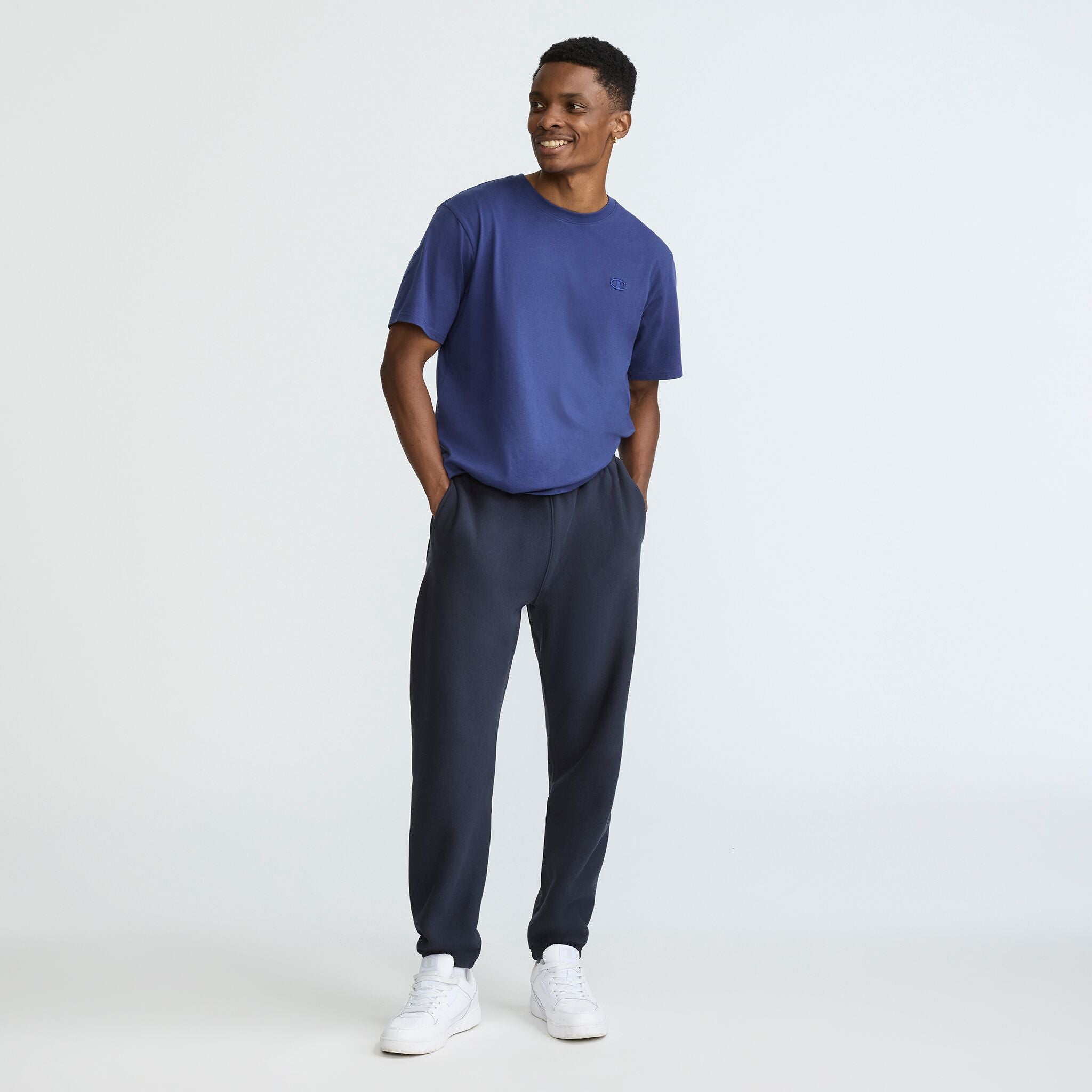 Champion Reverse Weave jogging homme bleu marine molleton