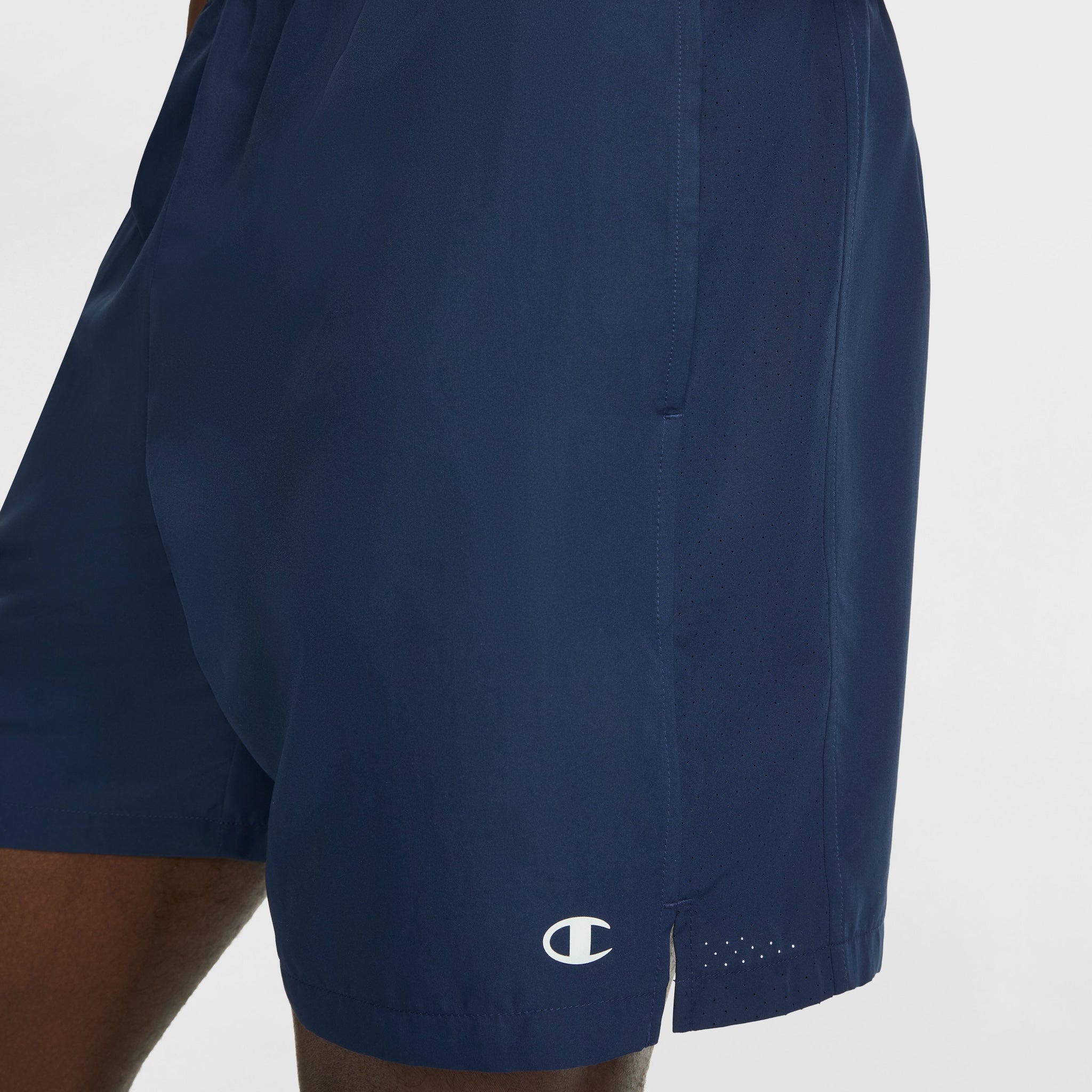 Champion 7" Woven short sport homme Athletic Navy polyester