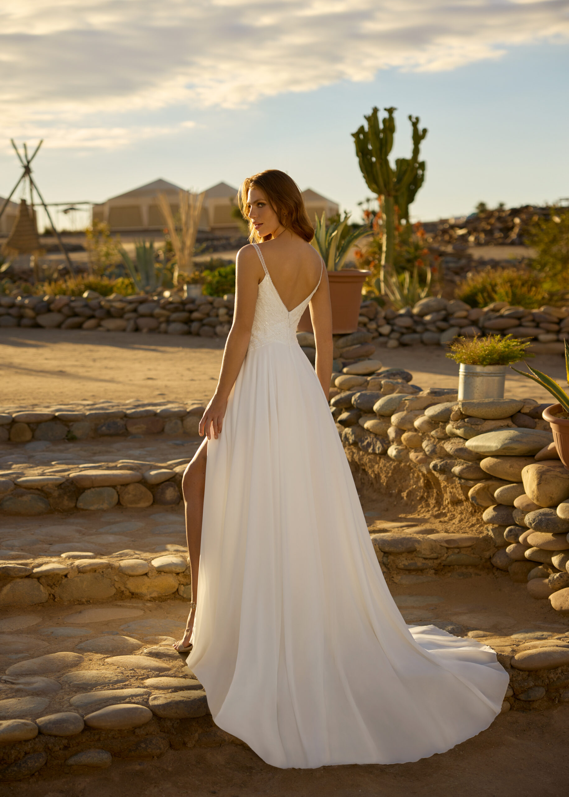Hervé Paris Cherish Love Channa robe de mariée blanche