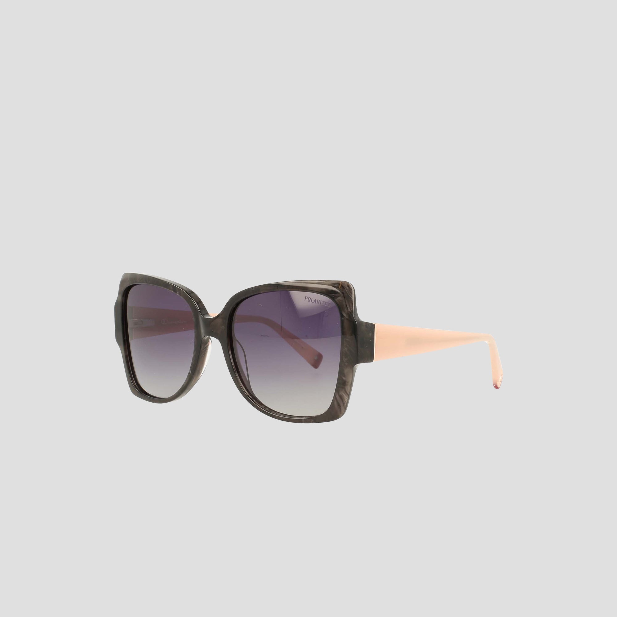 Champion Butterfly Lunettes Soleil Femme Noir Verres Polarisés Oversize