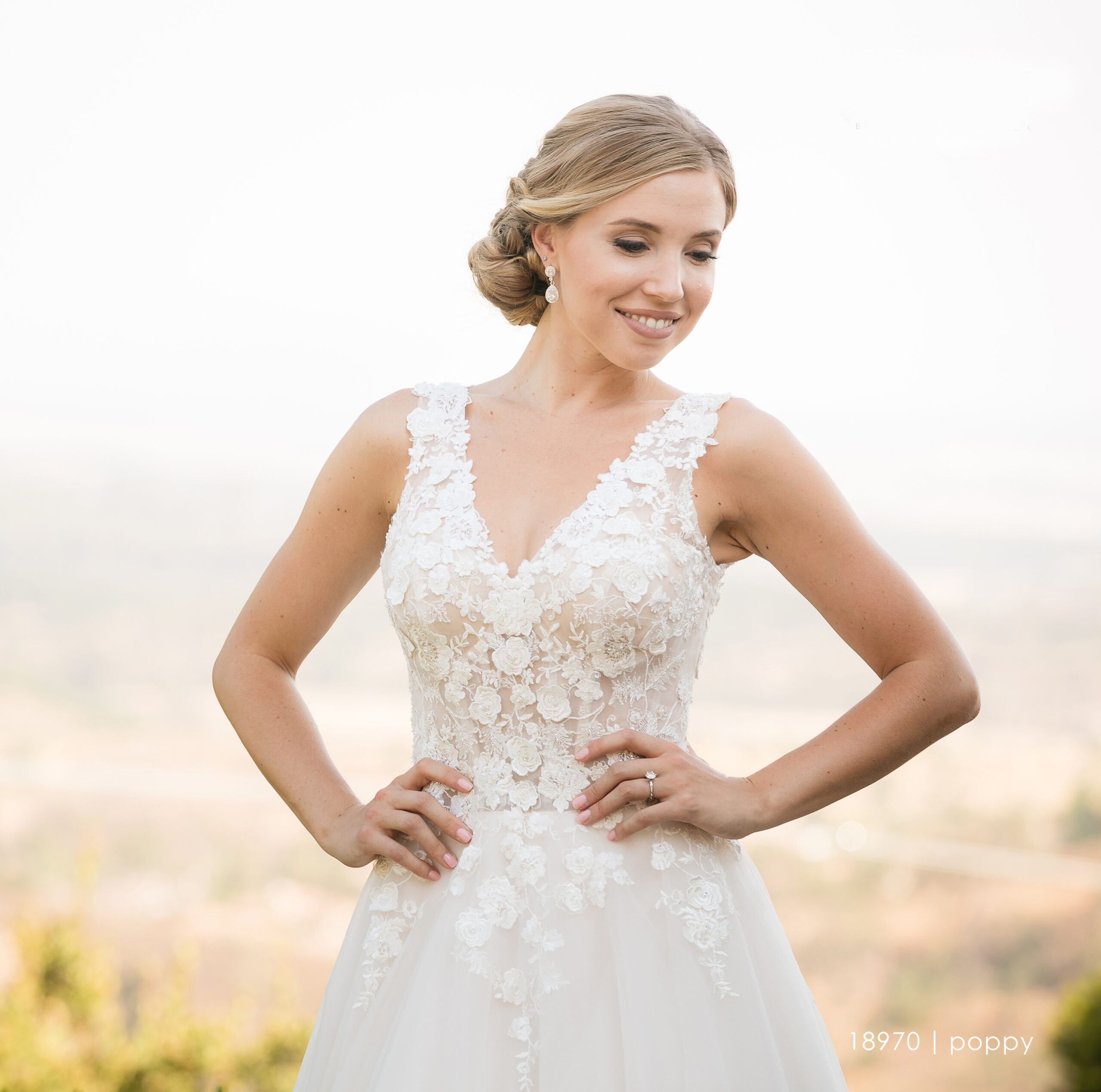 Le Jour de Notre Oui Poppy robe de mariée blanche