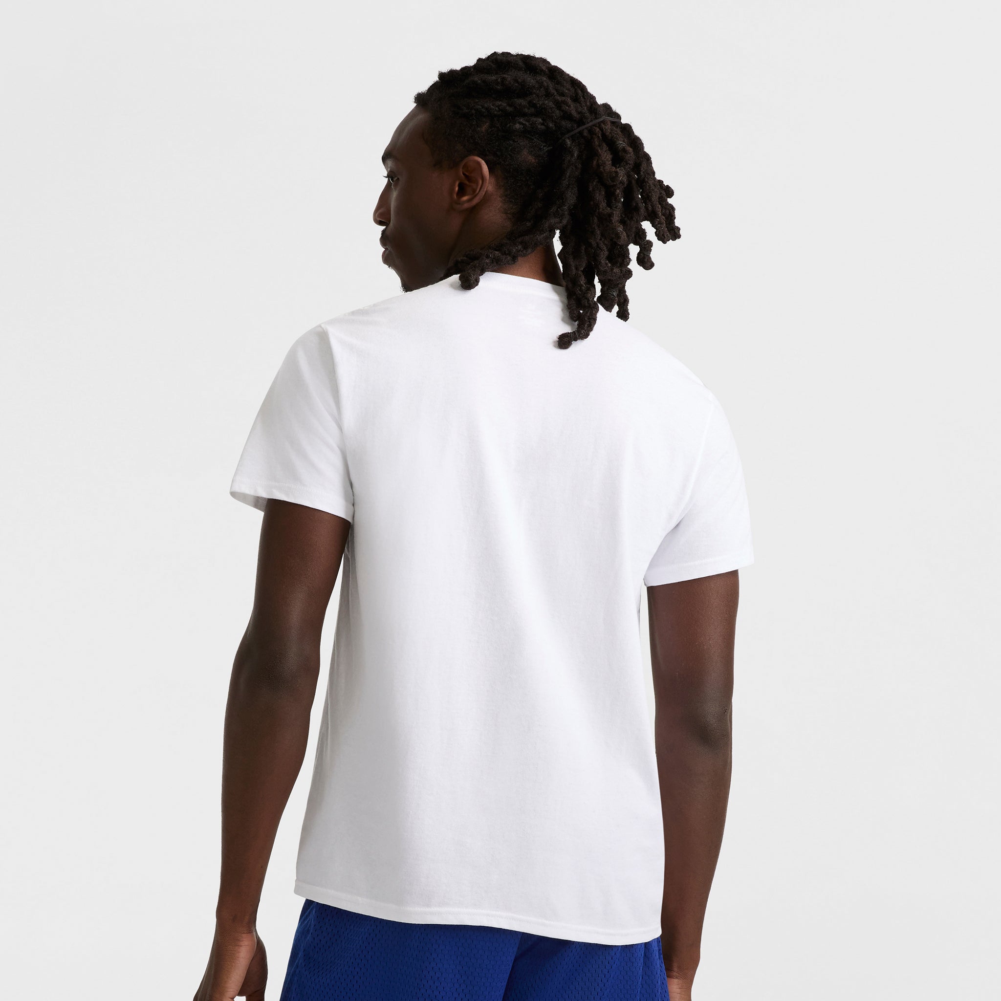 Champion Classic Graphic Script Logo t-shirt homme Bright White coton