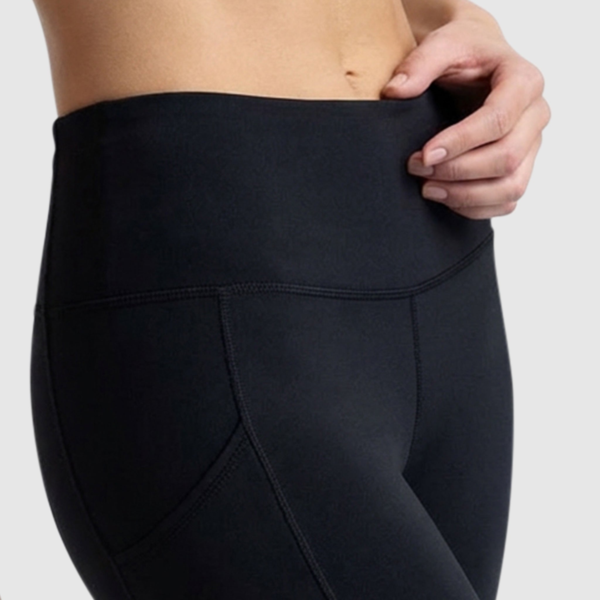 Champion Leggings C Logo legging noir stretch poches