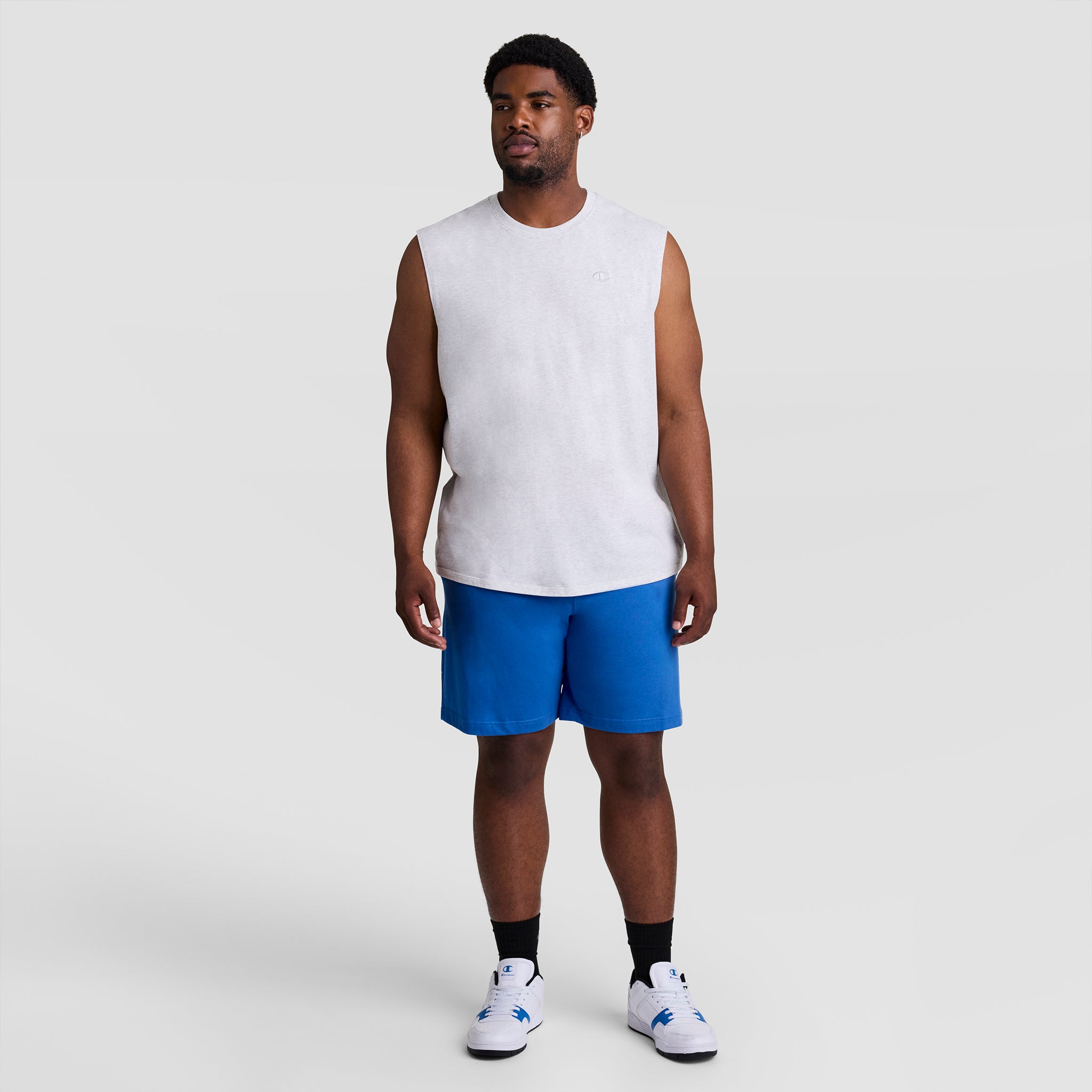 Champion Muscle Tank débardeur Platinum Silver coton