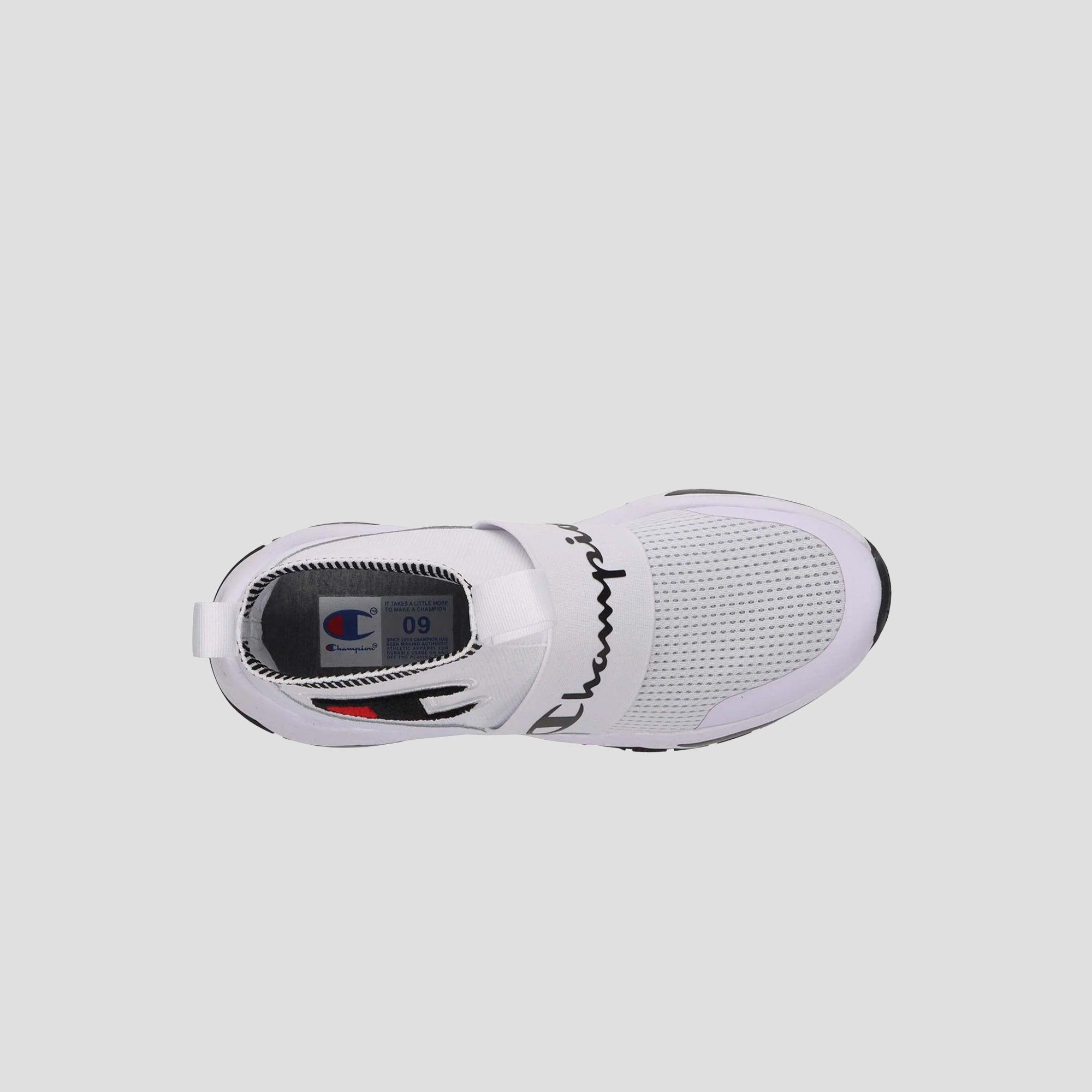 Champion Rally Pro baskets enfant blanc montantes knit