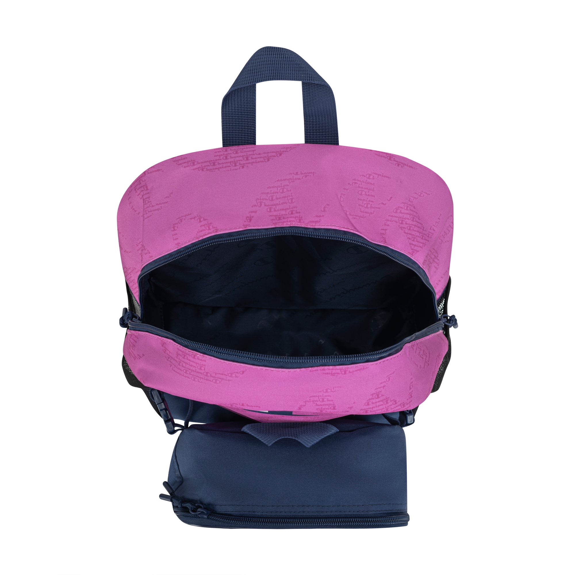 Champion Mode sac à dos + lunch bleu marine rose