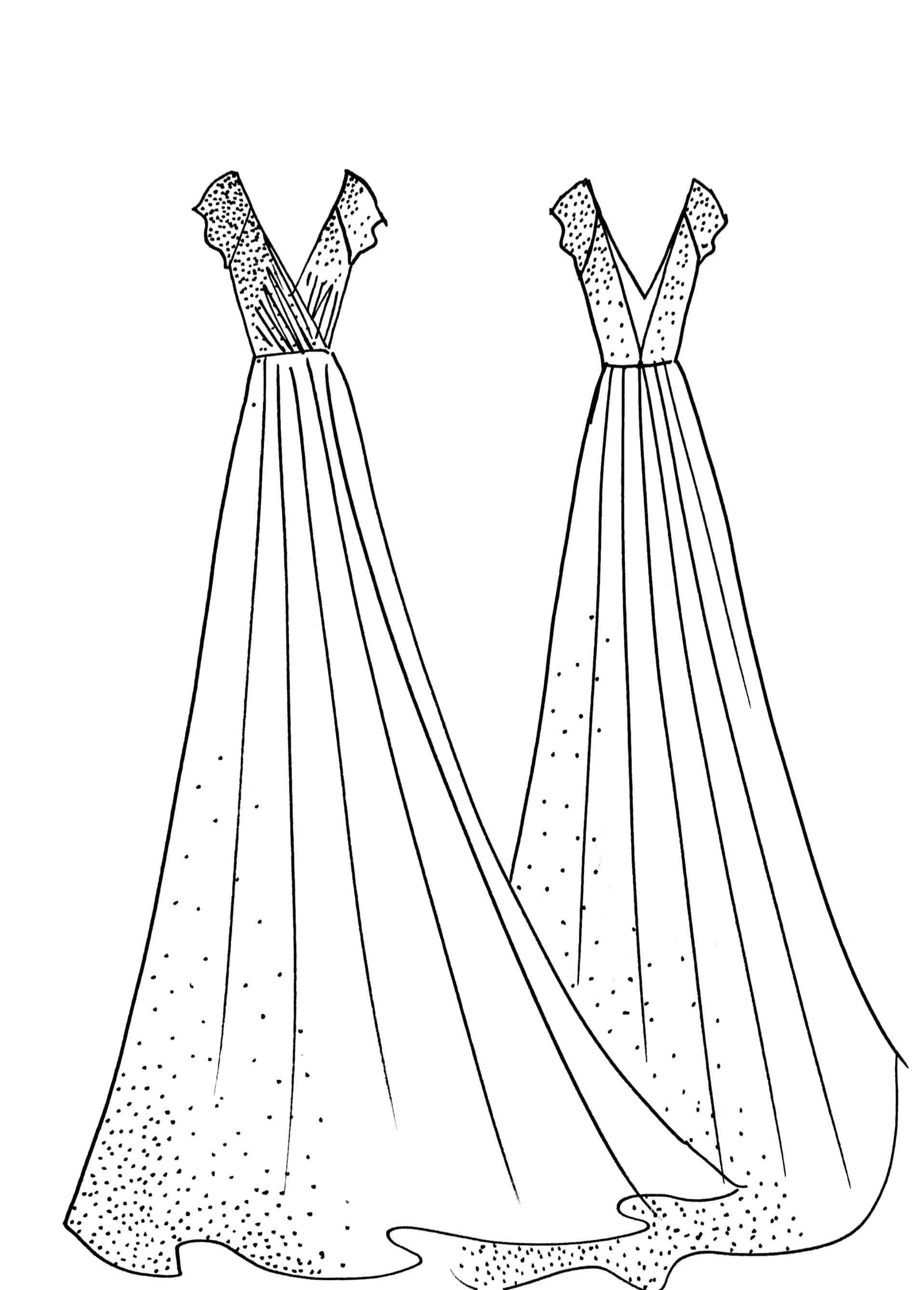 Maison Floret Sur-mesure André robe de mariée tulle plumetis
