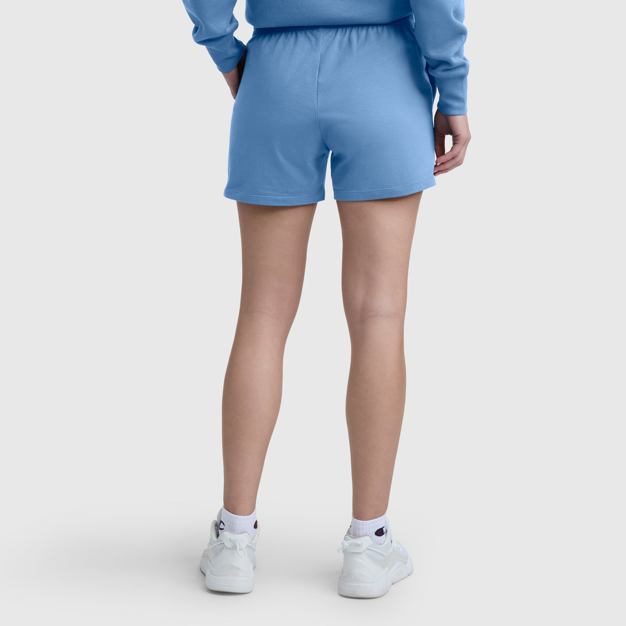 Champion Shorts 4" Lounge C Logo short bleu Riviera