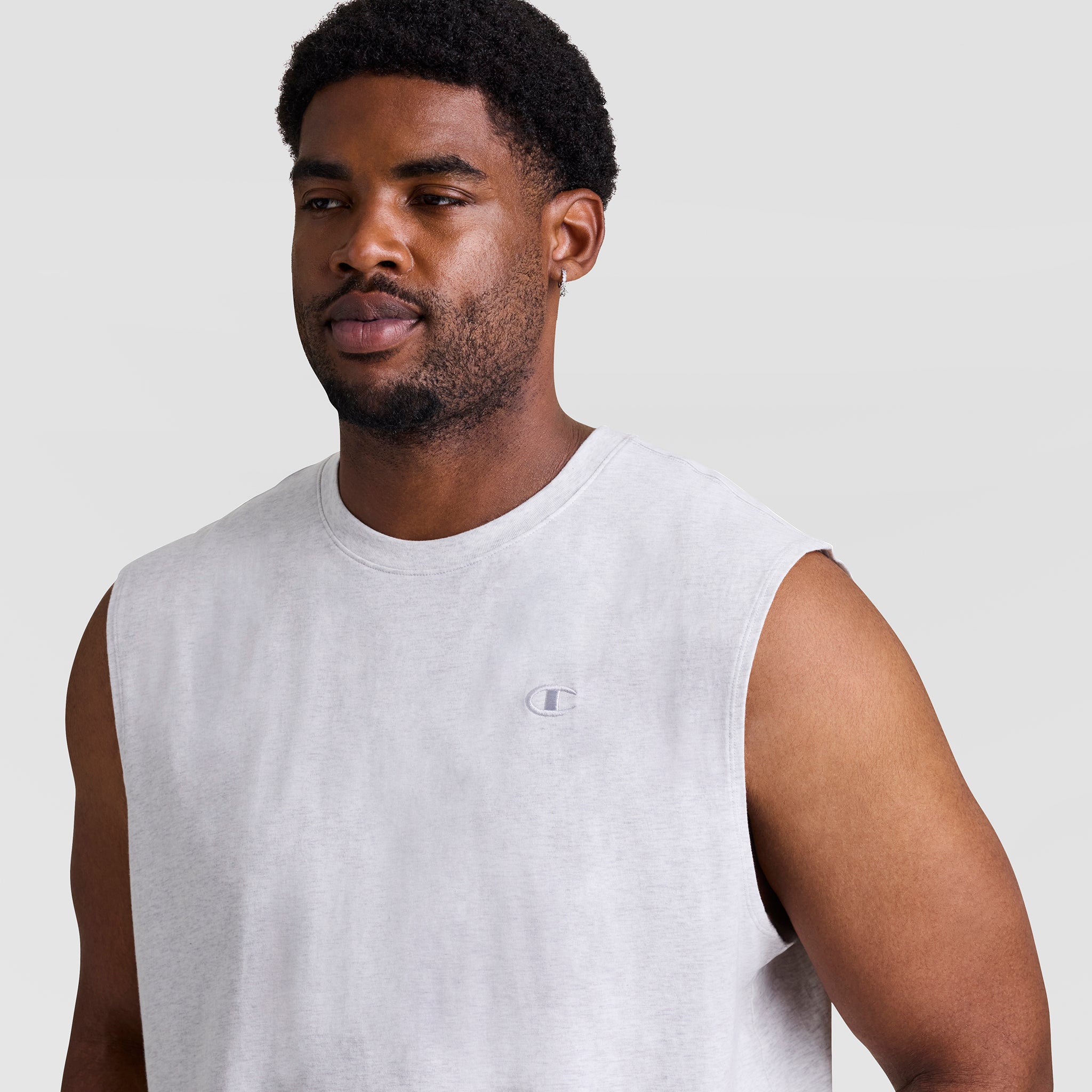 Champion Muscle Tank débardeur Platinum Silver coton