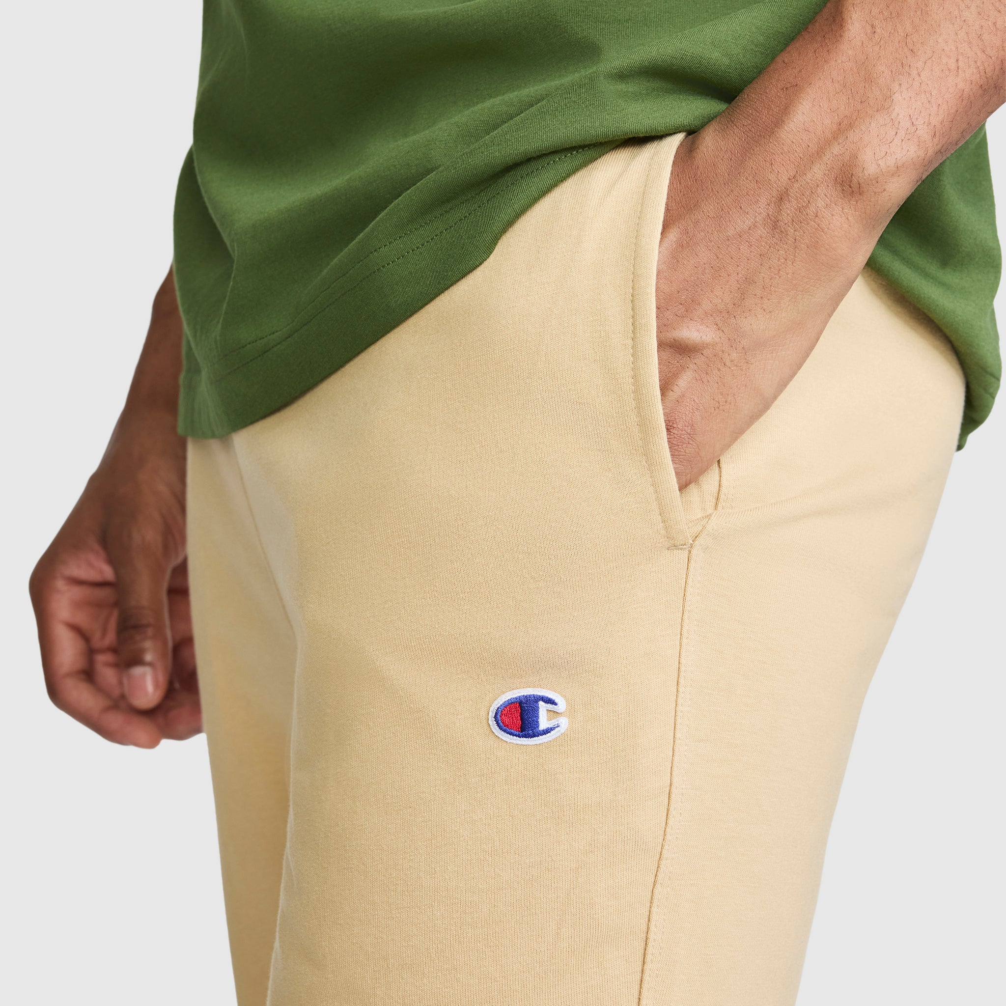 Champion Lightweight Lounge Joggers C Logo jogging beige Curds Whey