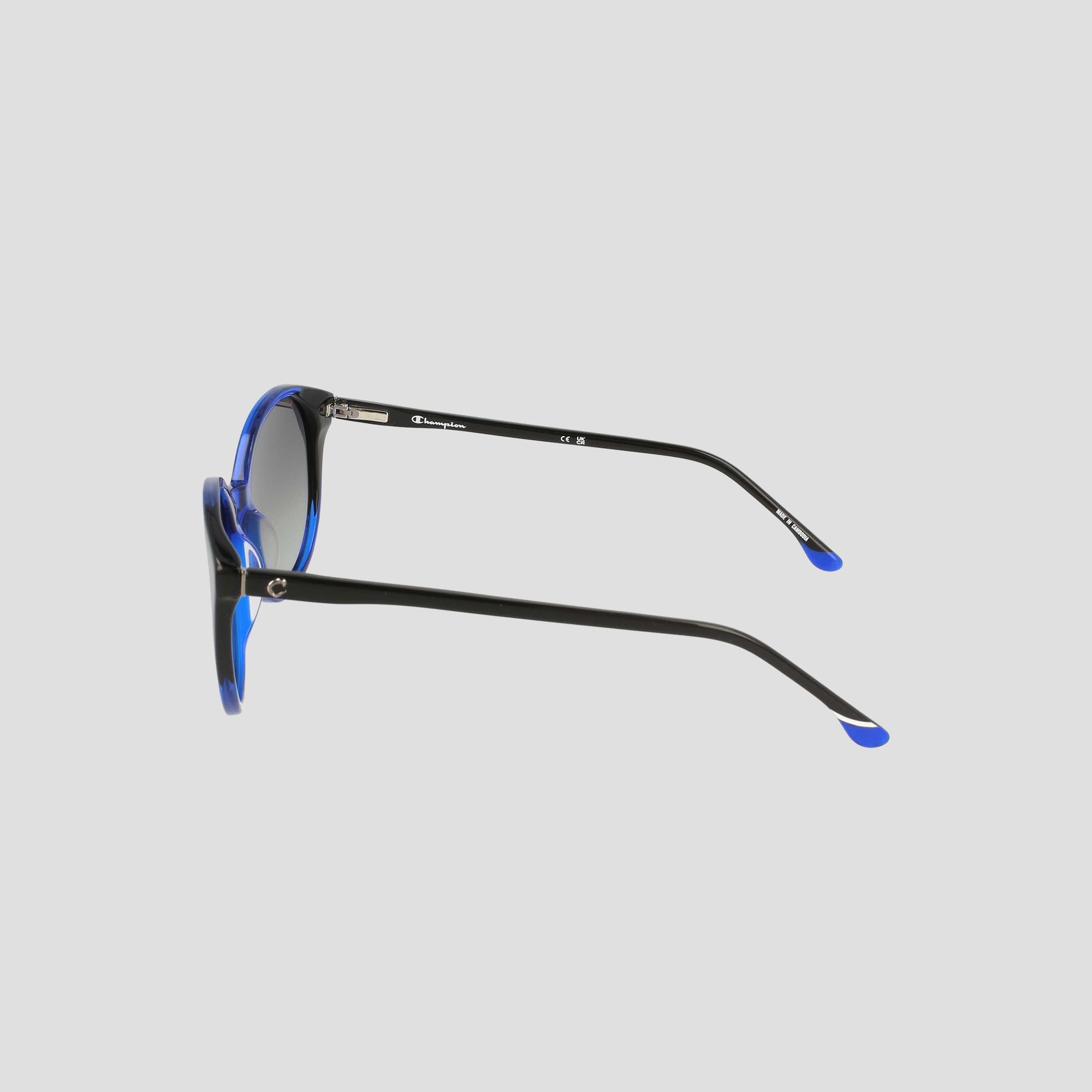 Champion Flirty Round lunettes de soleil bleu polarisées Trans Sapphire