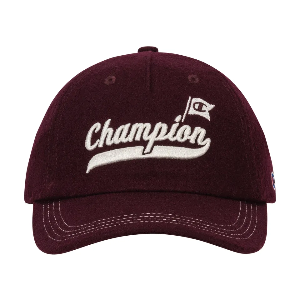Champion Sophomore Casquette Réglable Medium Ruby fausse laine