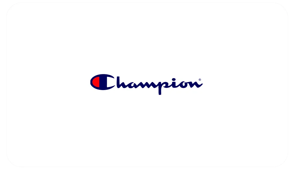 Champion Gift Cards E-Gift Card carte cadeau logo blanc 25