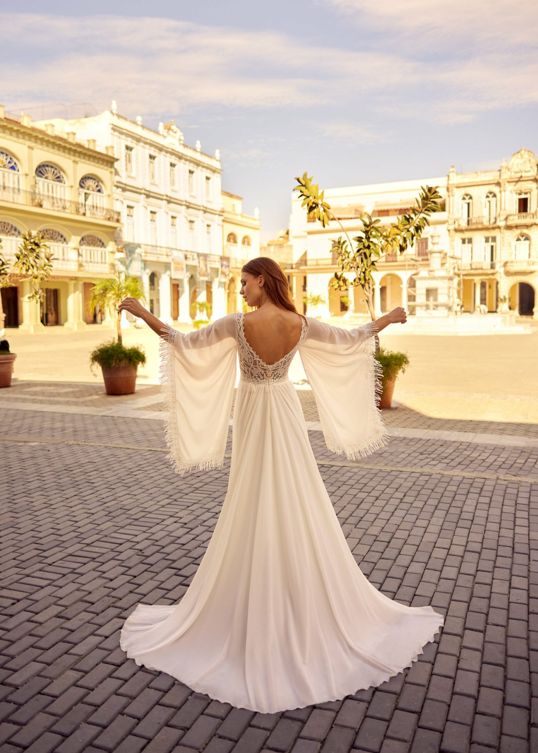 Hervé Paris Libre Collection Leo-A robe de mariée cérémonie