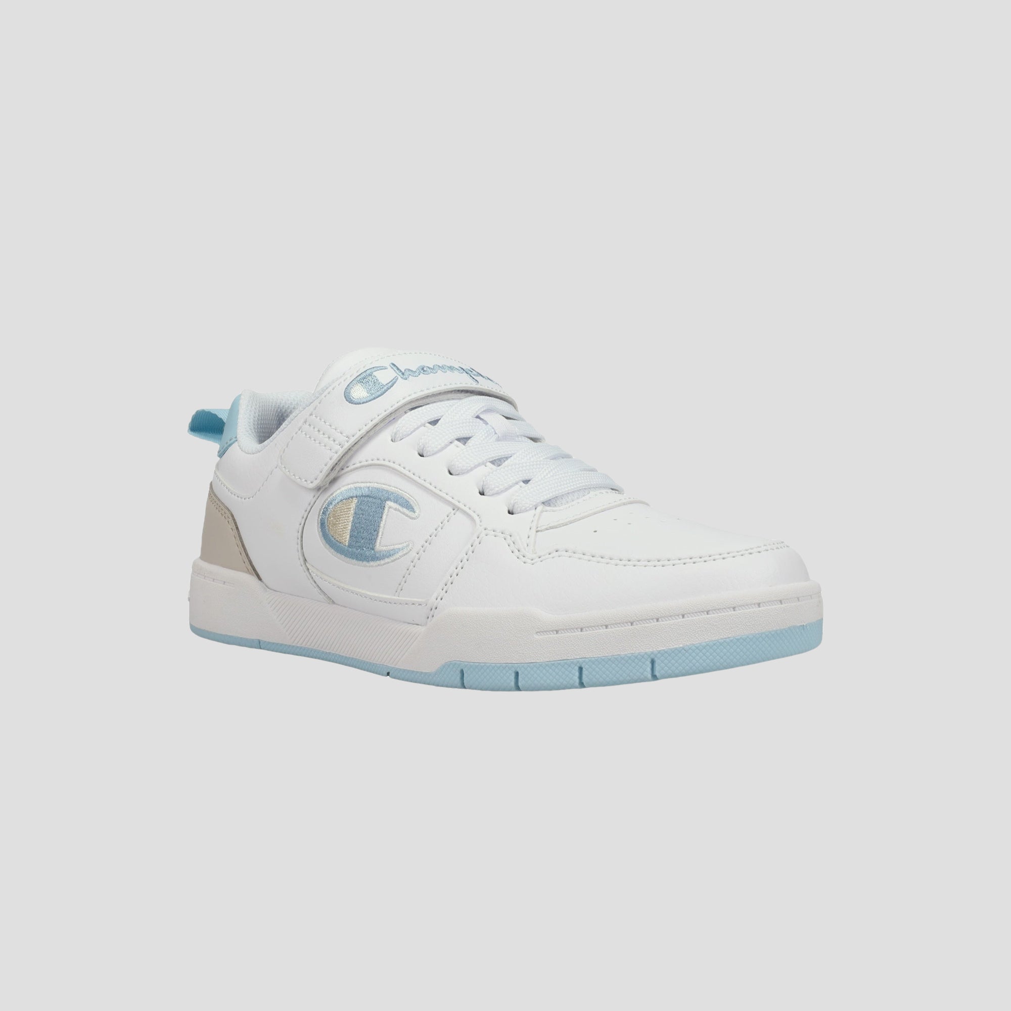 Champion Arena Power Low baskets enfant blanc bleu