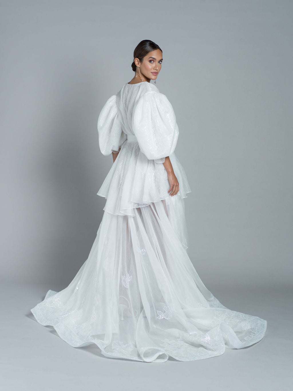 Rime Arodaky Bridal Nuit de Folie robe organza sequins
