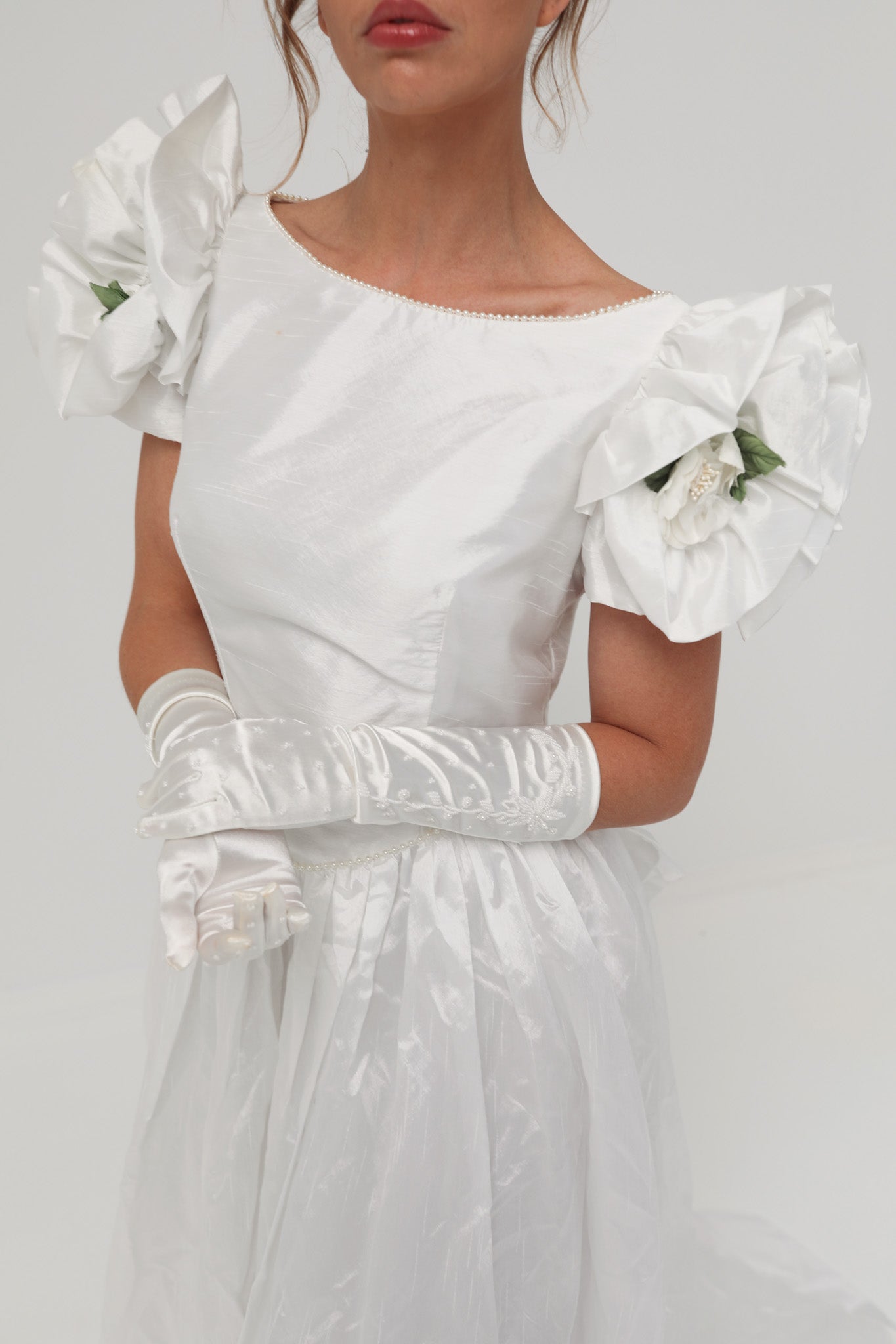 Solène Gisèle La mariée Ombeline robe de mariée blanche 38 perles