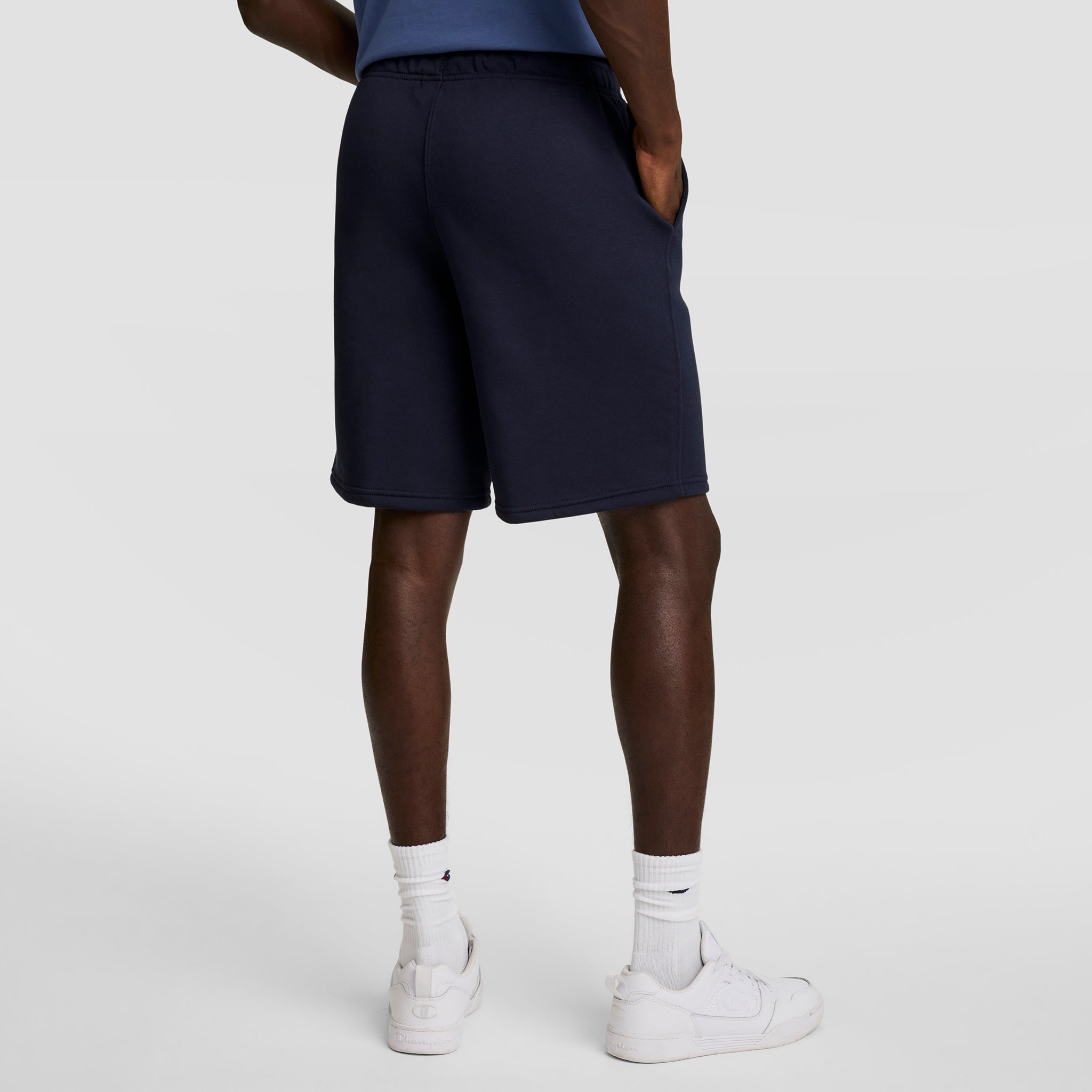 Champion Powerblend 10" Short molleton homme Bleu marine