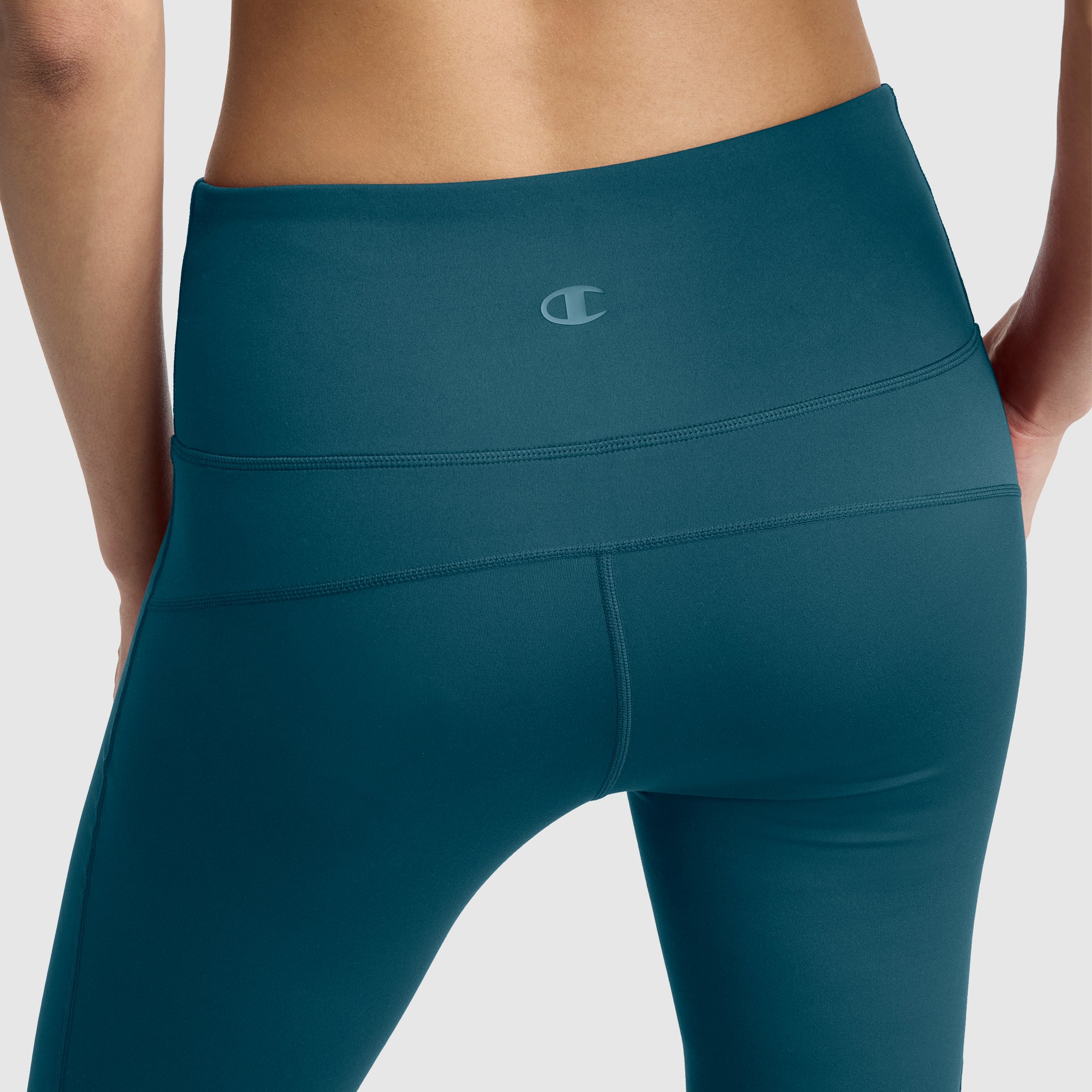 Champion Soft Touch Flare legging évasé vert pétrole anti-odeur